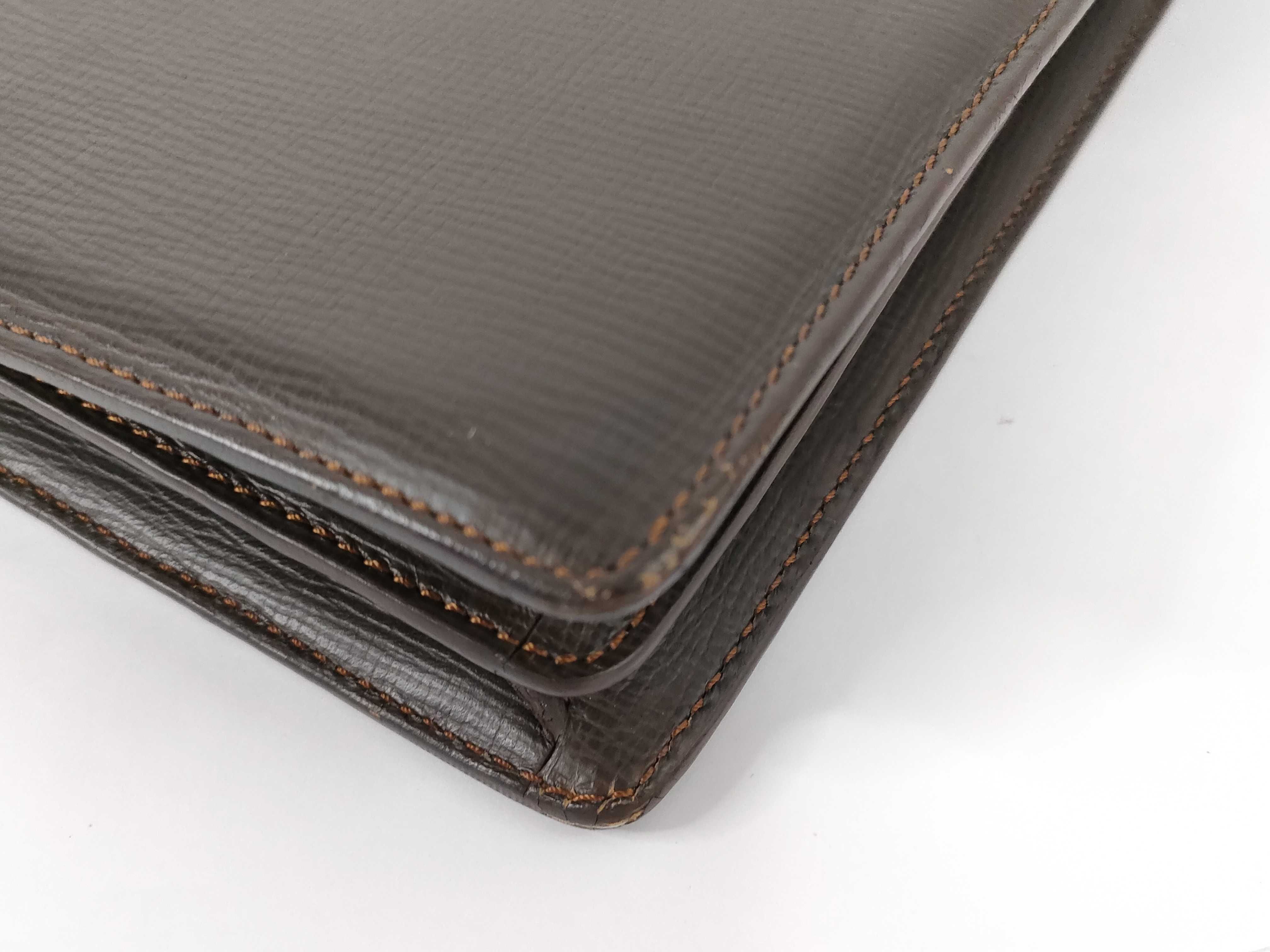 Business Bag Briefcase Brown Leather Business Bag — view 6