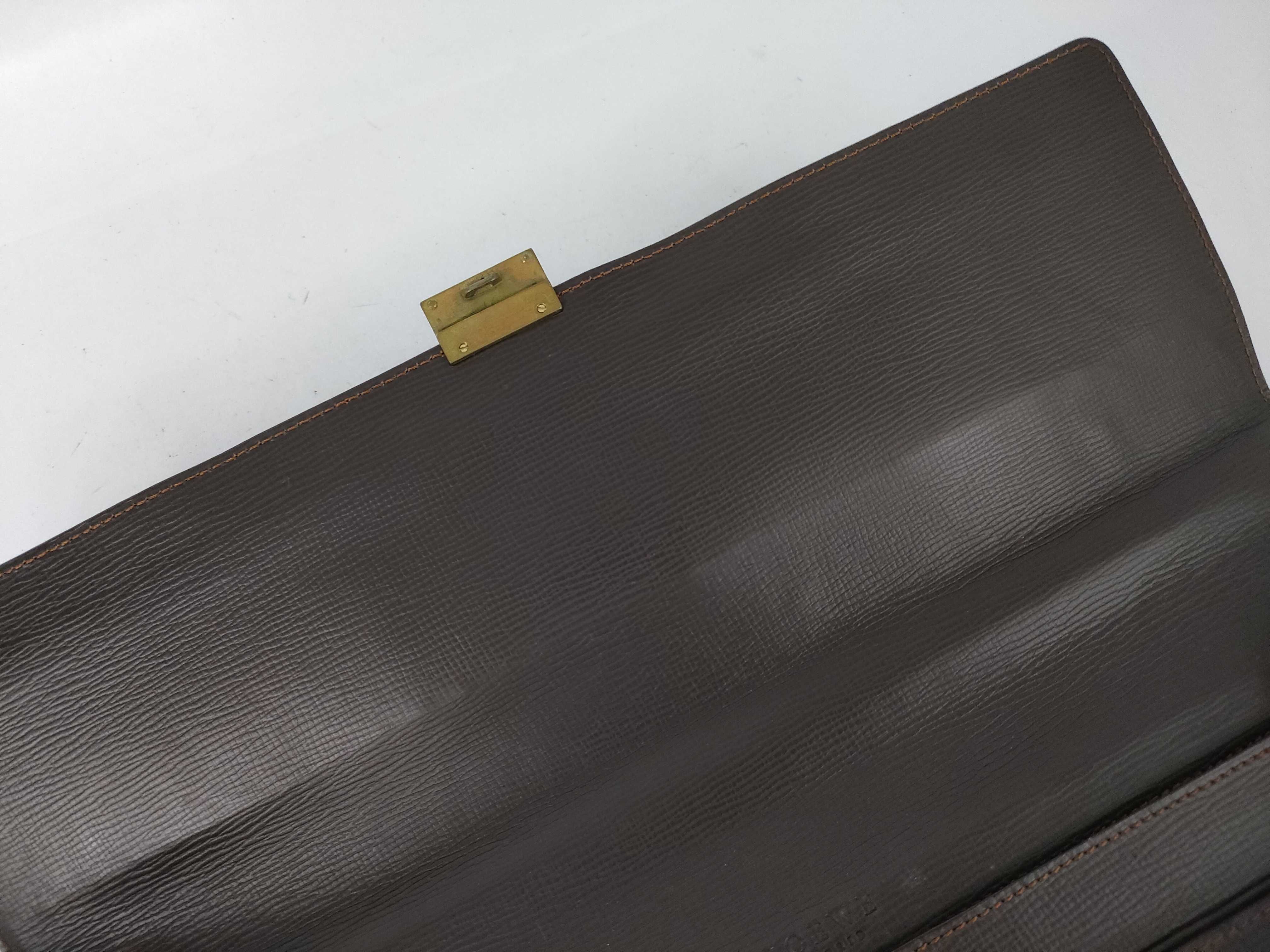 Business Bag Briefcase Brown Leather Business Bag — view 9