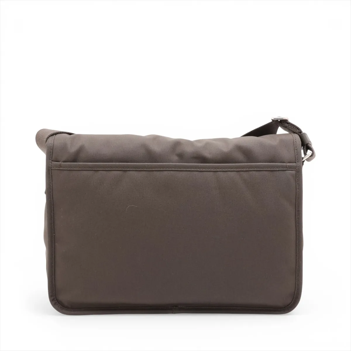 Nylon Shoulder Bag, Khaki, 757146 — view 2