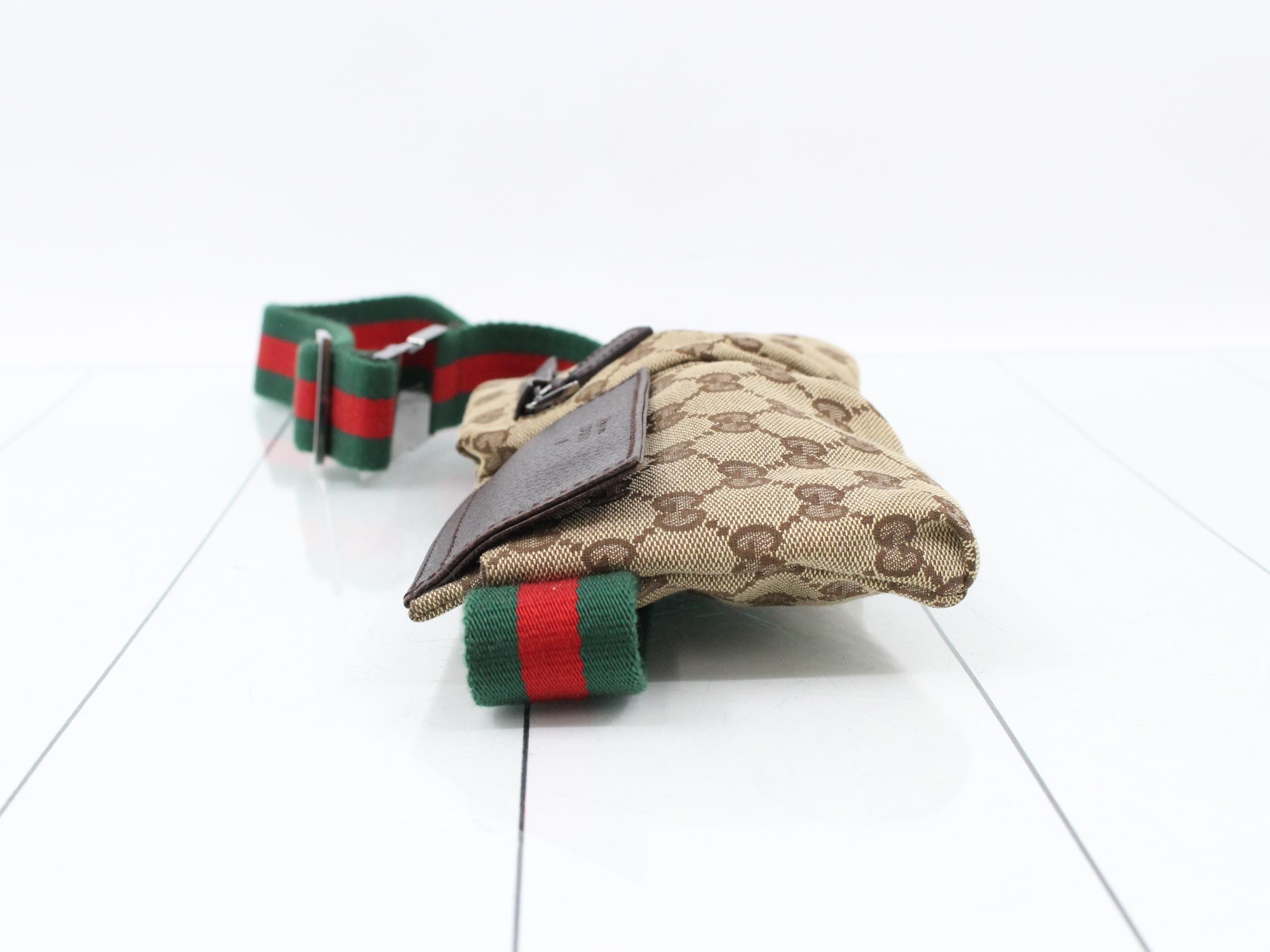 GG Canvas Waist Bag 162962 — view 4