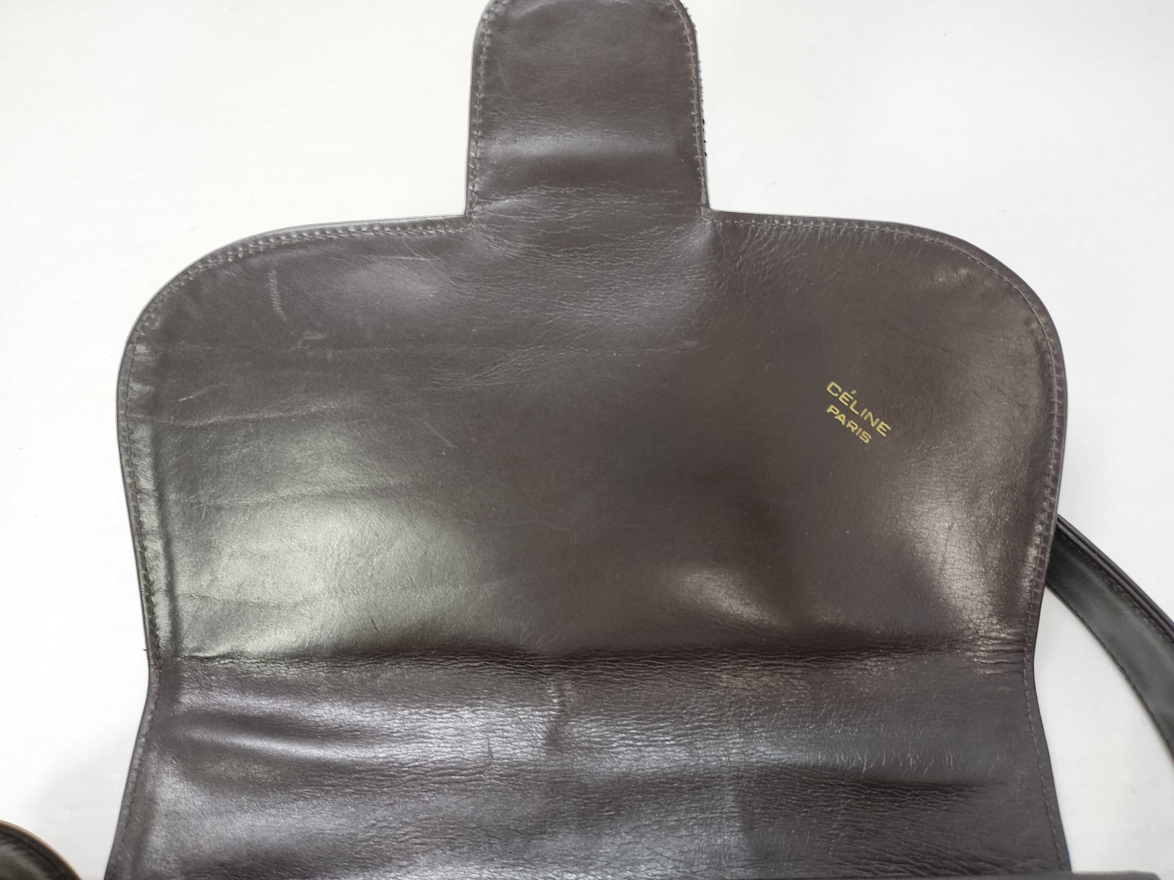 Carriage Hardware Calf Leather Shoulder Bag — view 11