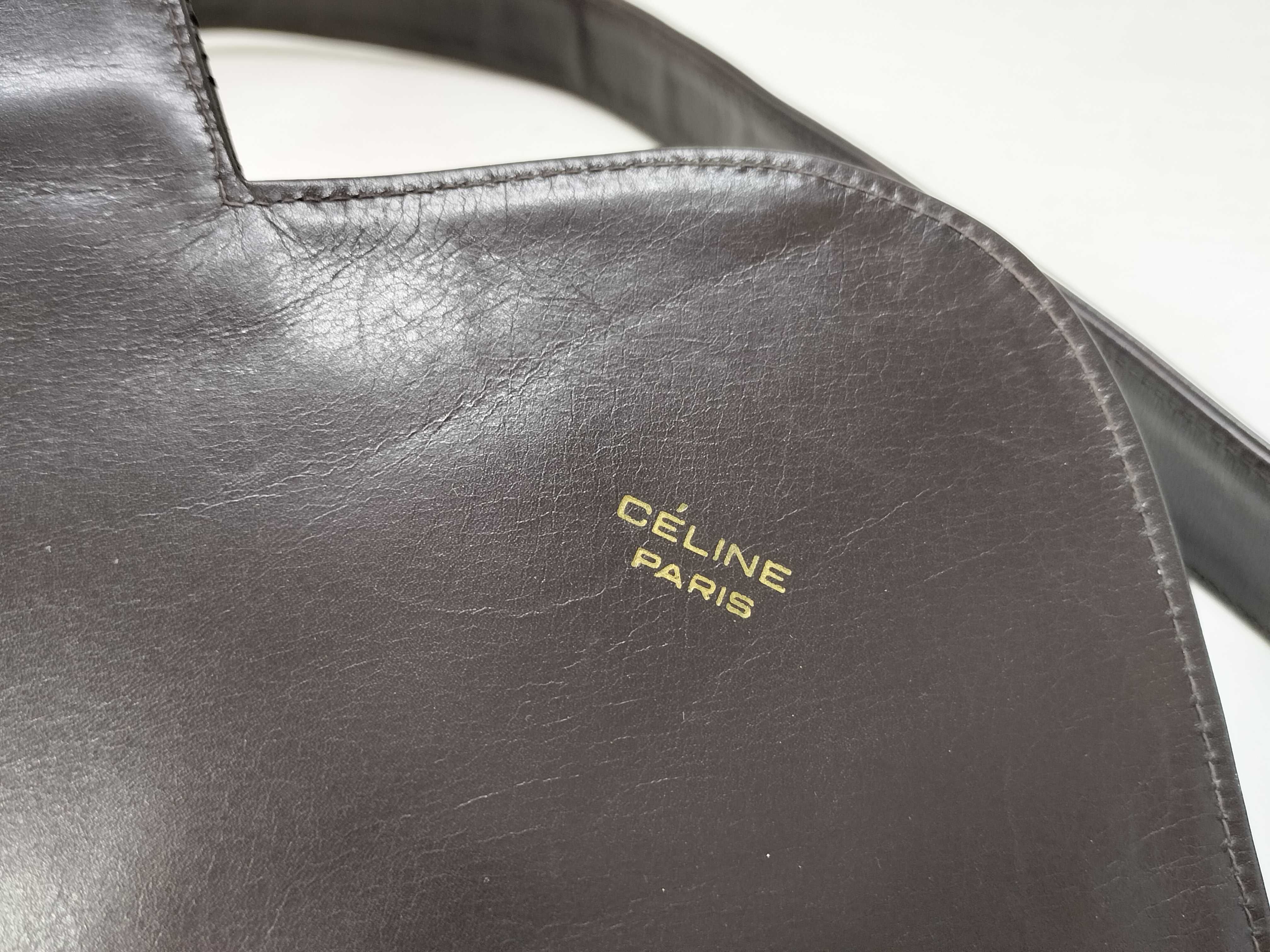 Carriage Hardware Calf Leather Shoulder Bag — view 8