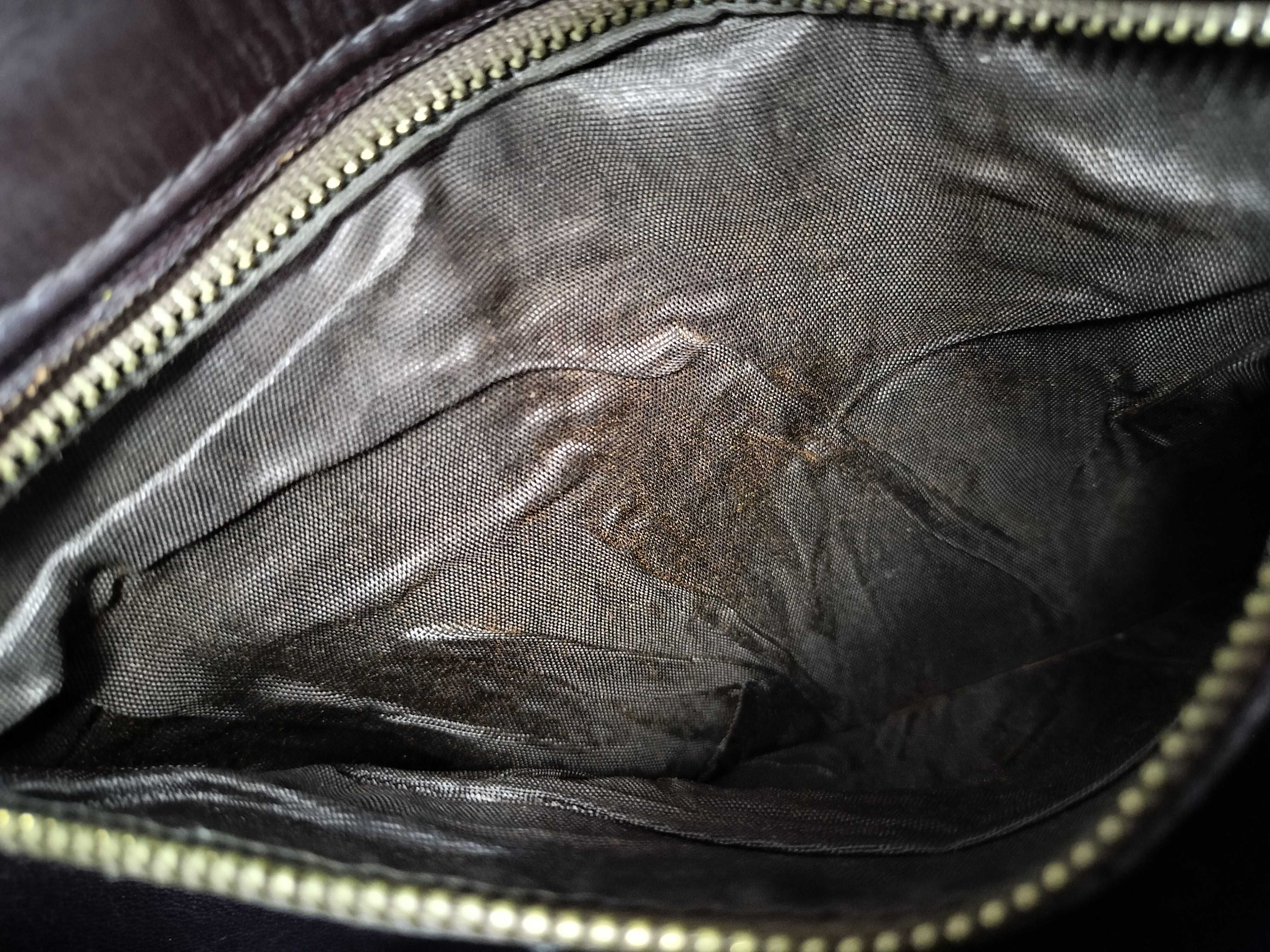 Carriage Hardware Calf Leather Shoulder Bag — view 9