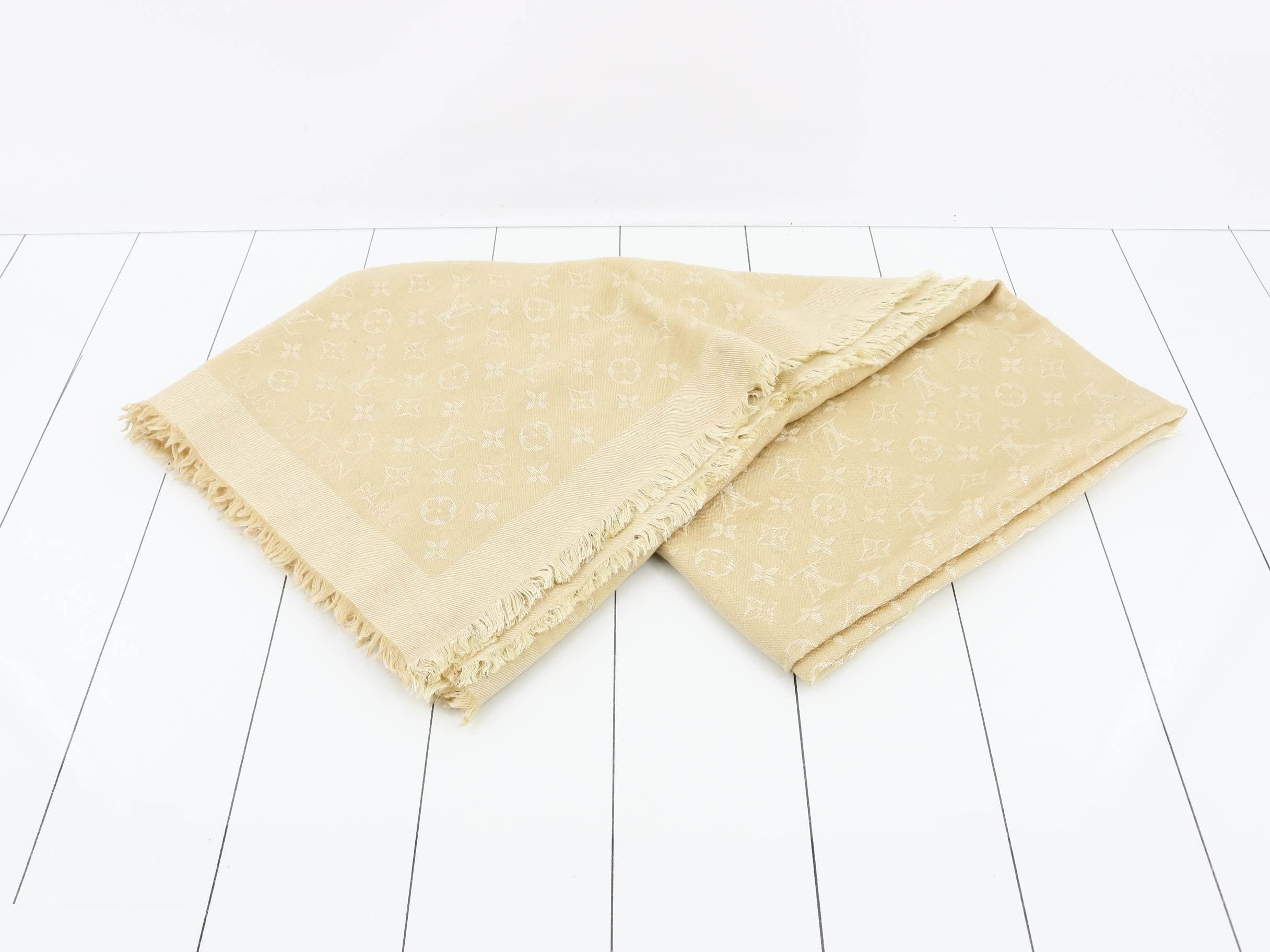 Shawl Monogram Large Stole — view 2