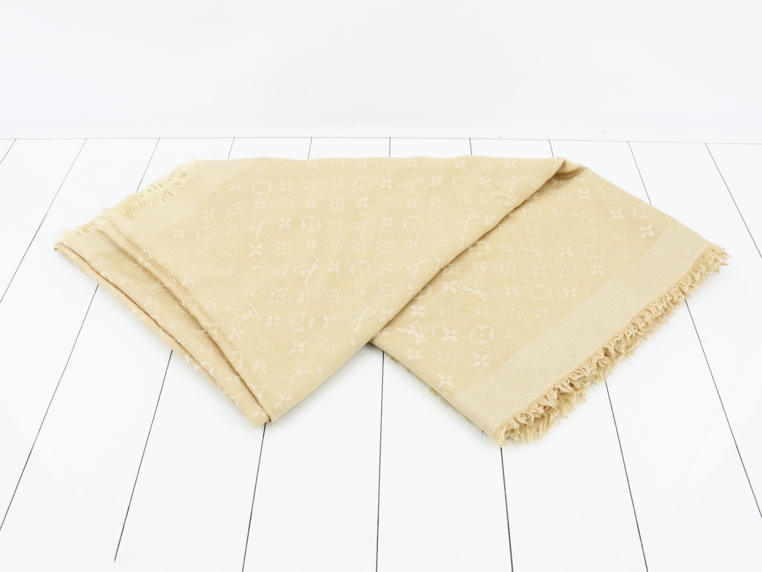 Shawl Monogram Large Stole — view 3