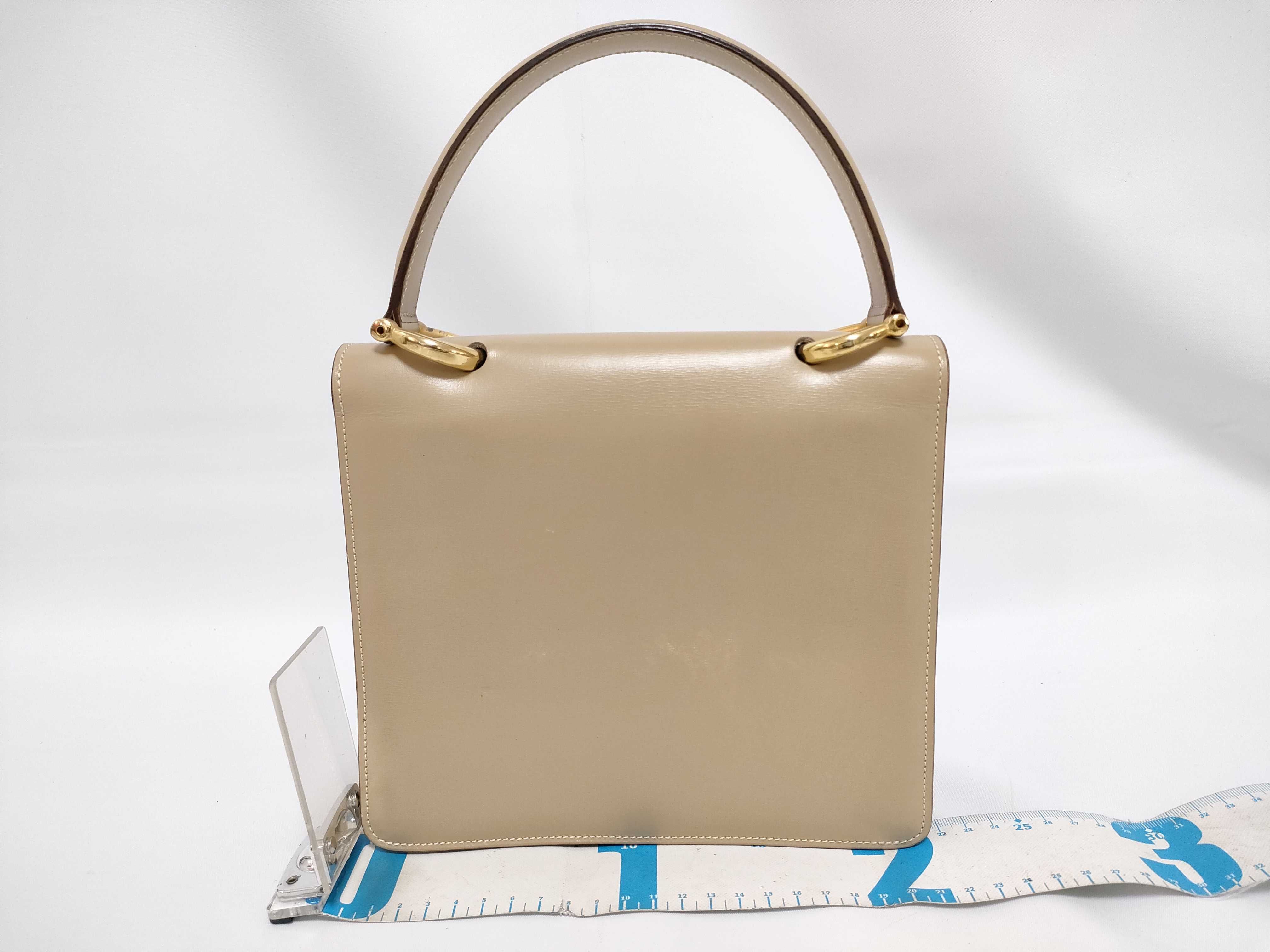 Leather/Beige Handbag — view 2