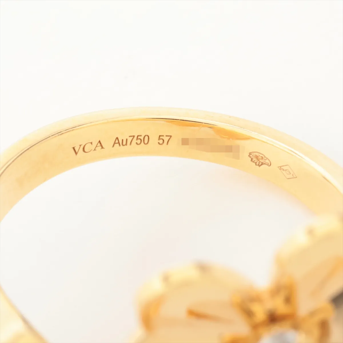 Frivole Entre Les Doigts Diamond Ring, 750 (Yellow Gold), 12.9g, JG230089, Metal — view 3