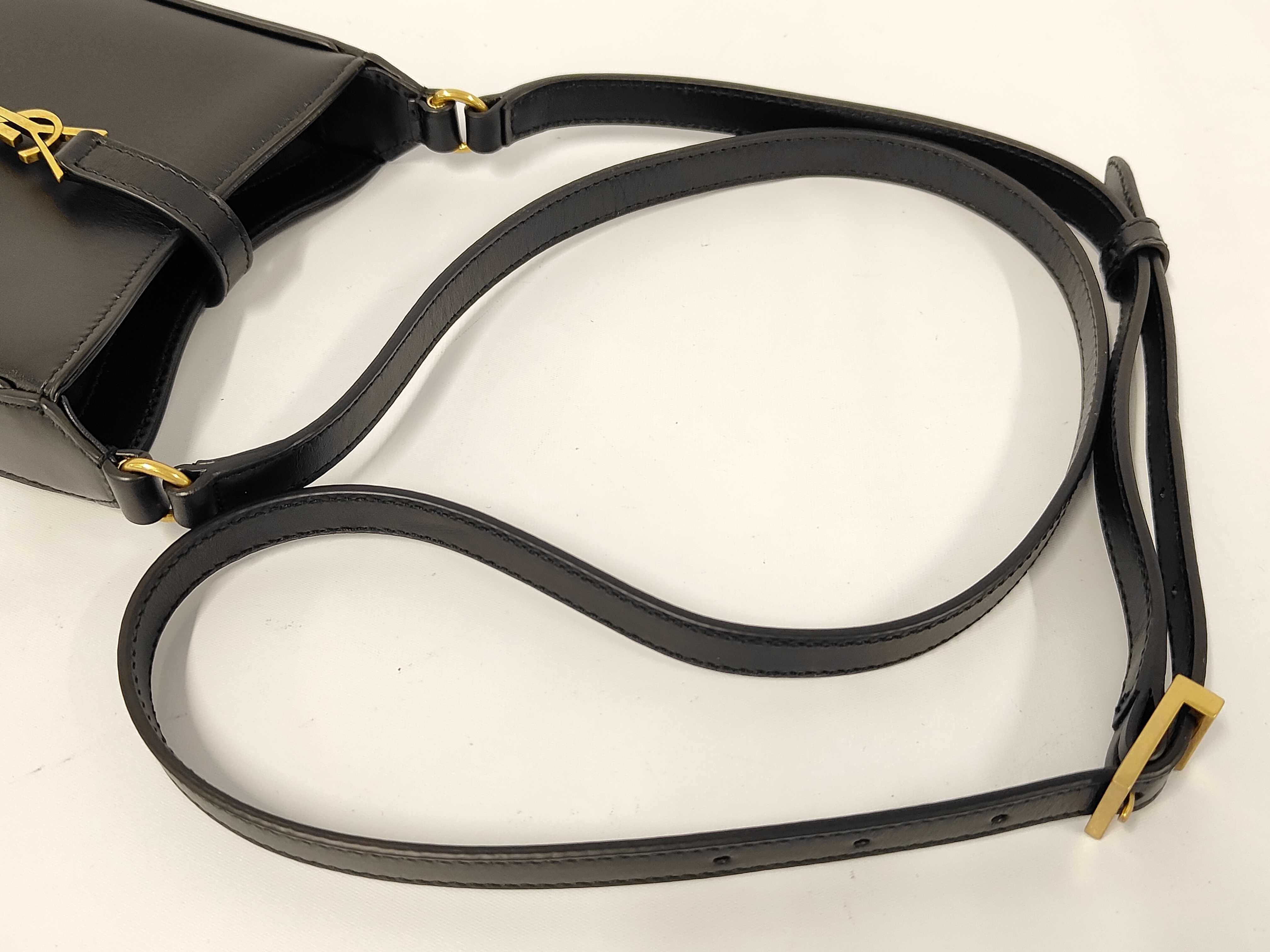 Suncassette Mini Vertical Leather Shoulder Bag — view 3