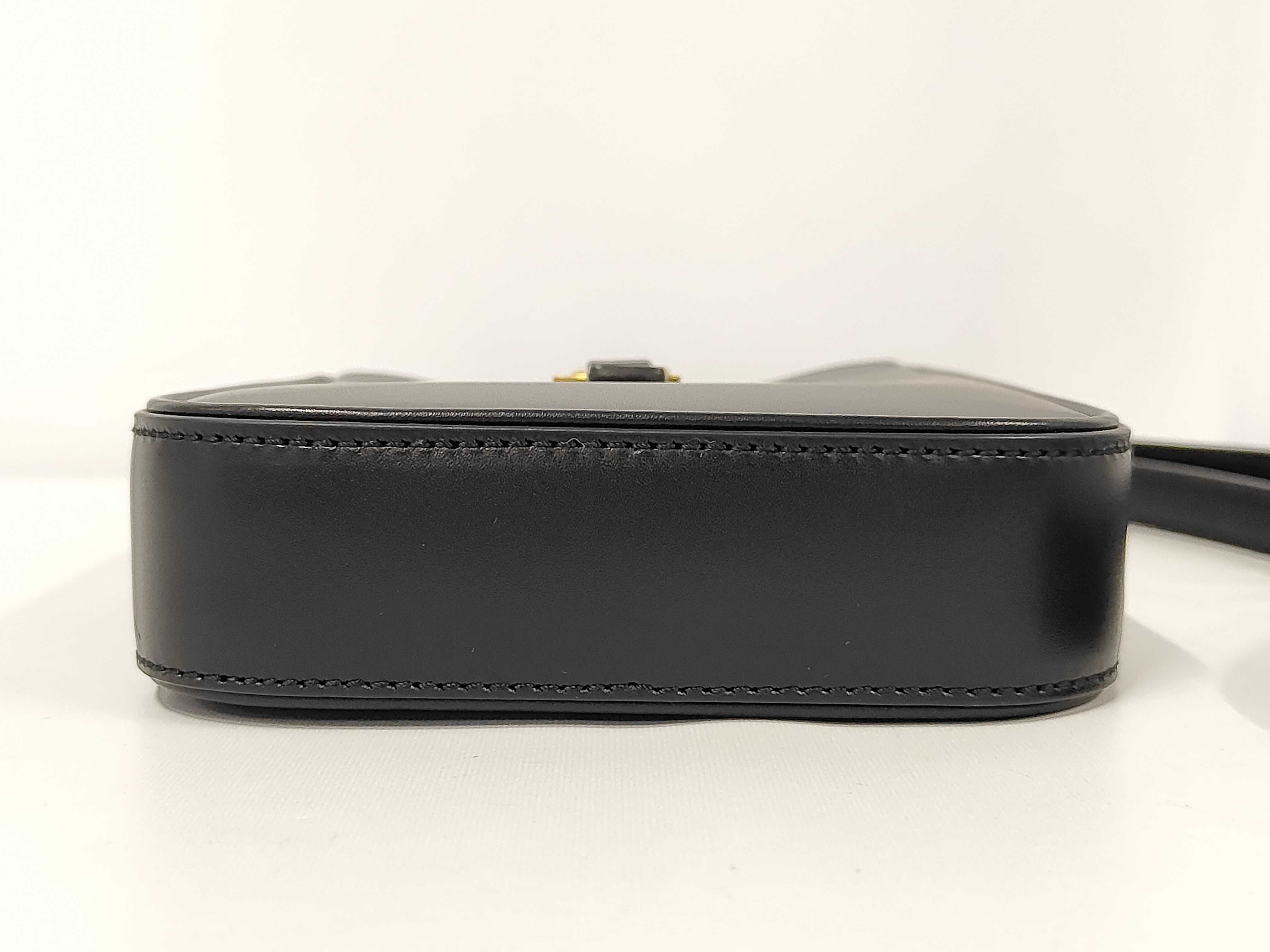 Suncassette Mini Vertical Leather Shoulder Bag — view 7