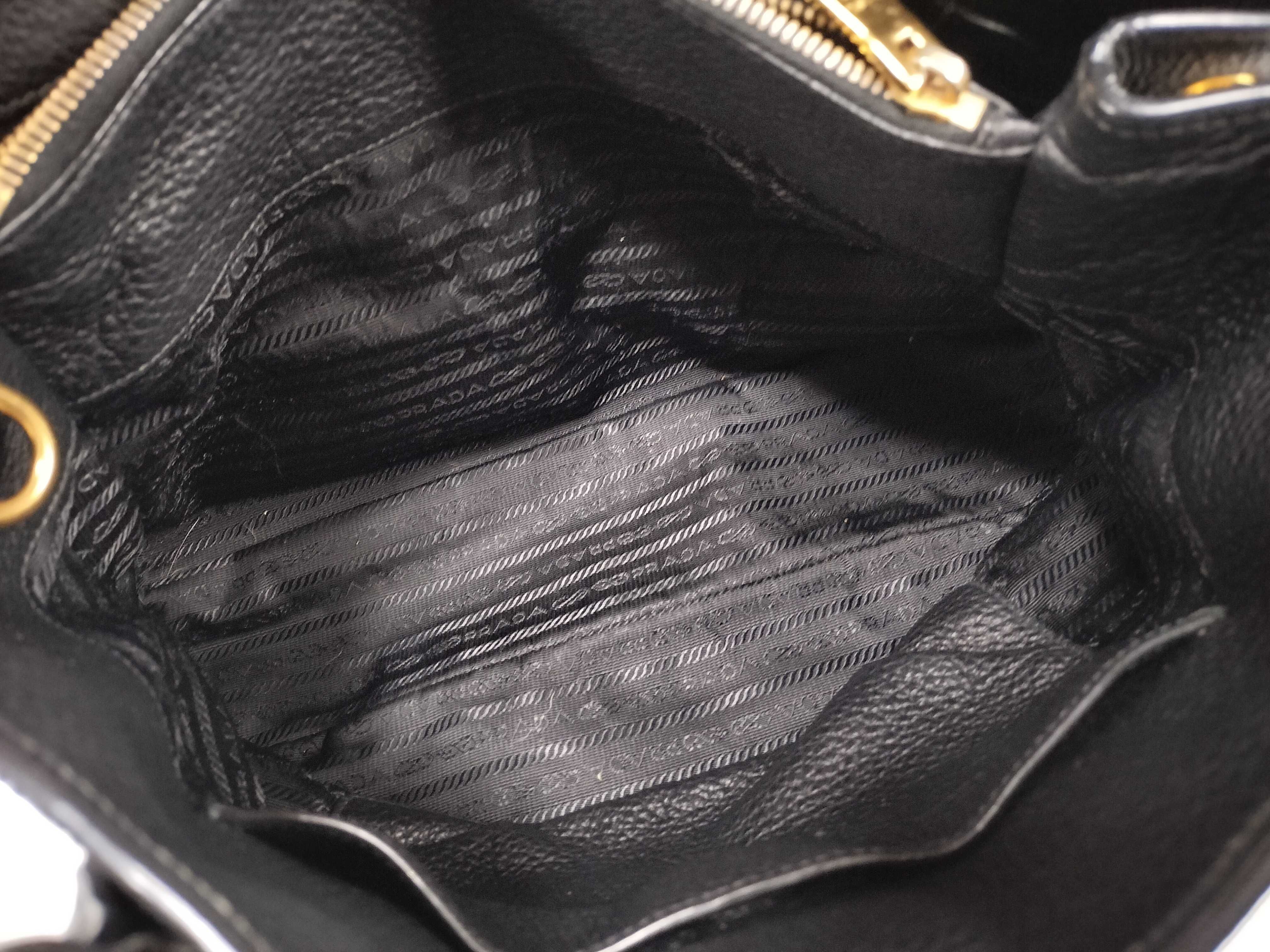 2-way Vitello Handbag Shoulder Bag Tote Bag — view 9