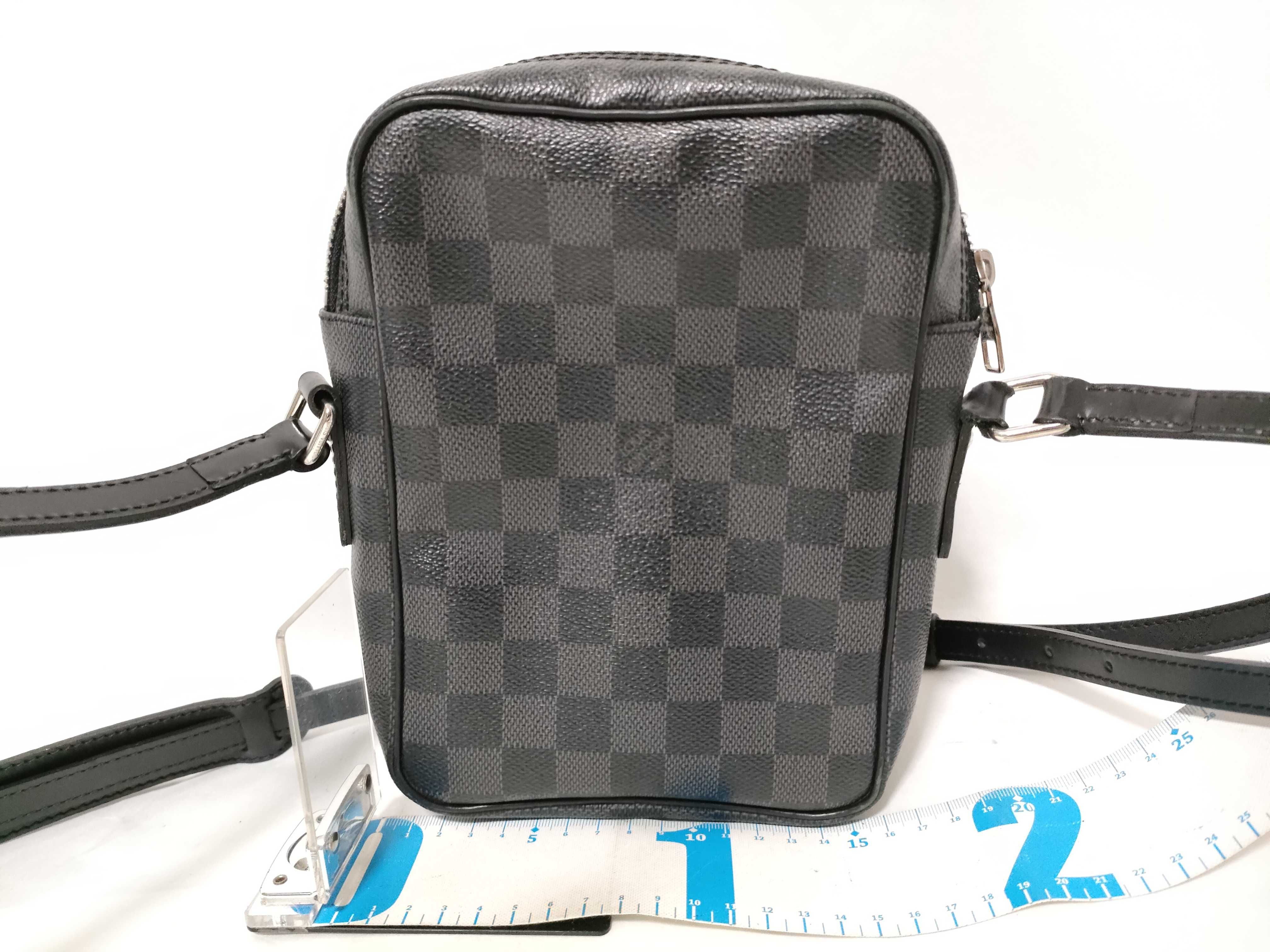 Damier Graphite Bag LV Rem N41446 Damier Graphite Shoulder Bag — view 2