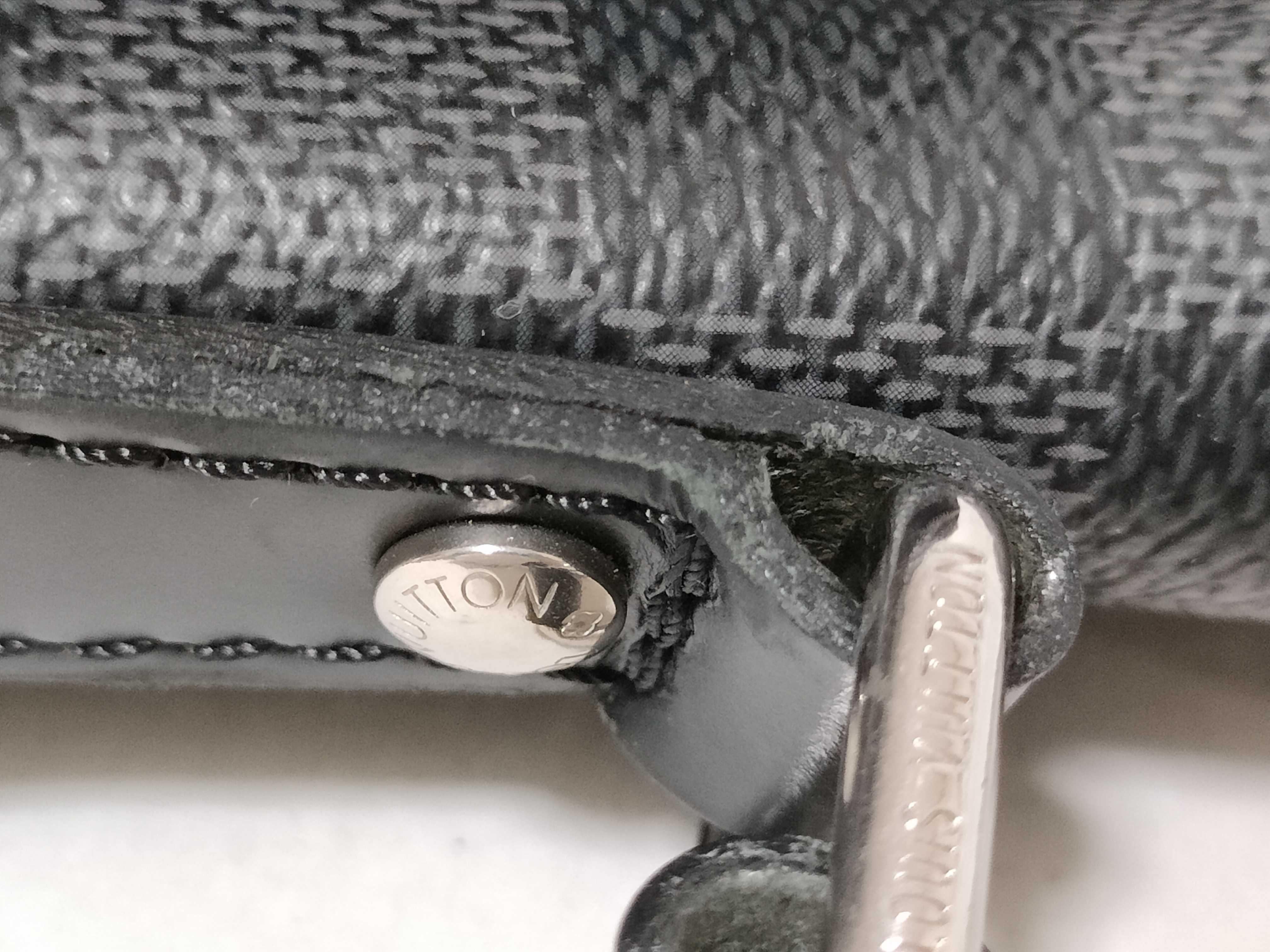 Damier Graphite Bag LV Rem N41446 Damier Graphite Shoulder Bag — view 5