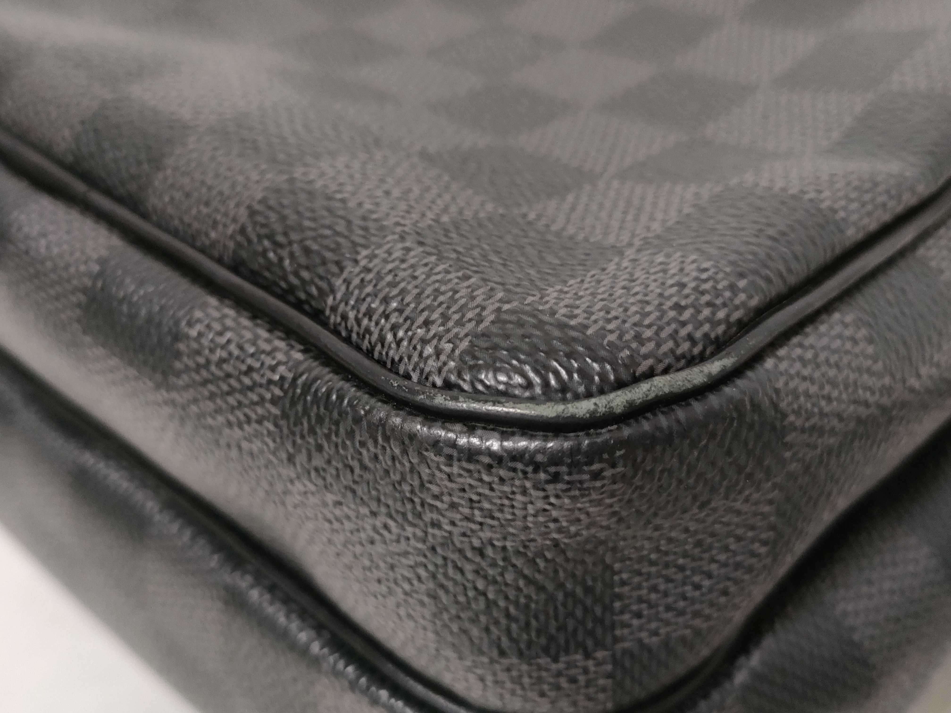 Damier Graphite Bag LV Rem N41446 Damier Graphite Shoulder Bag — view 6