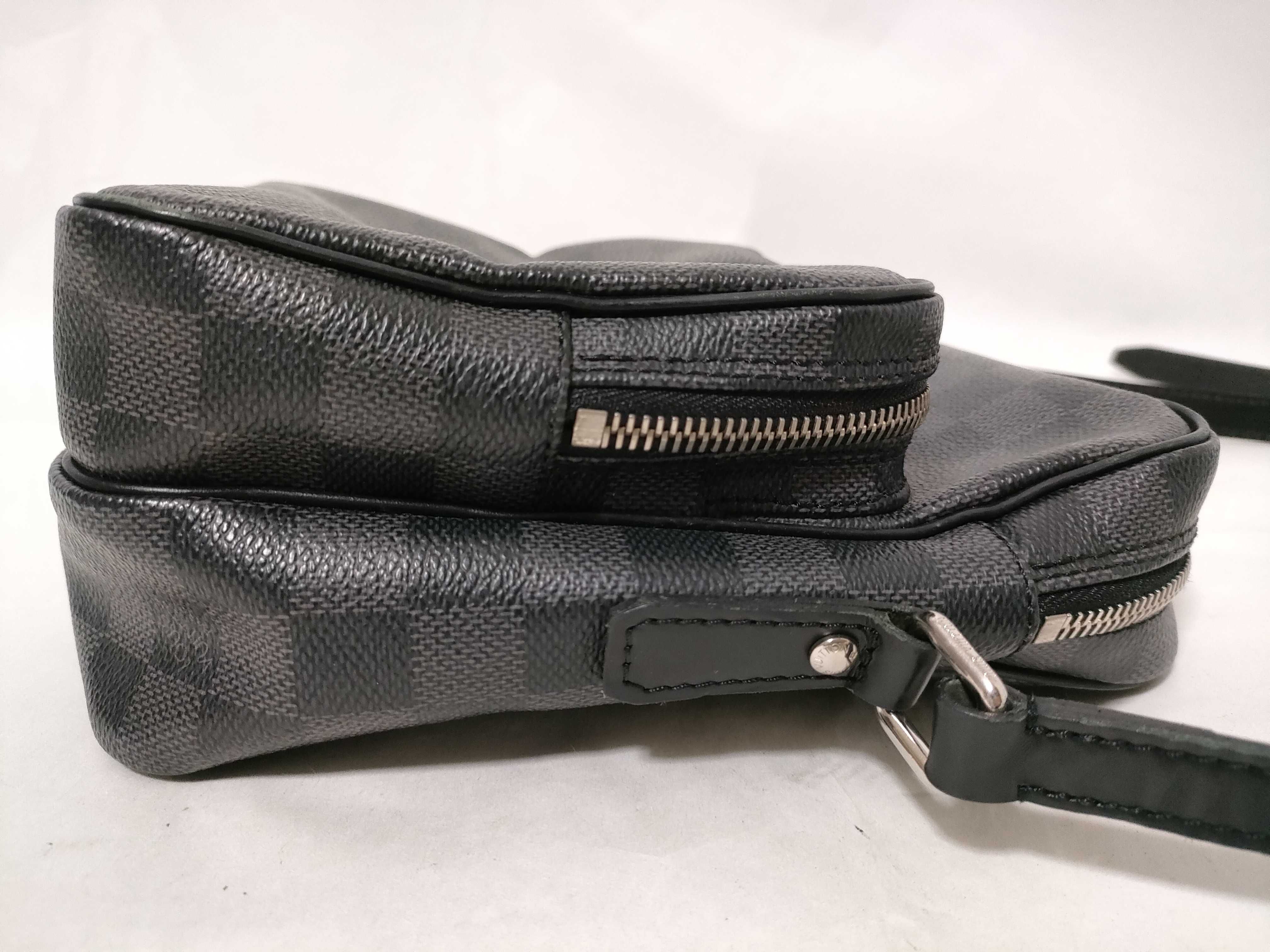 Damier Graphite Bag LV Rem N41446 Damier Graphite Shoulder Bag — view 8