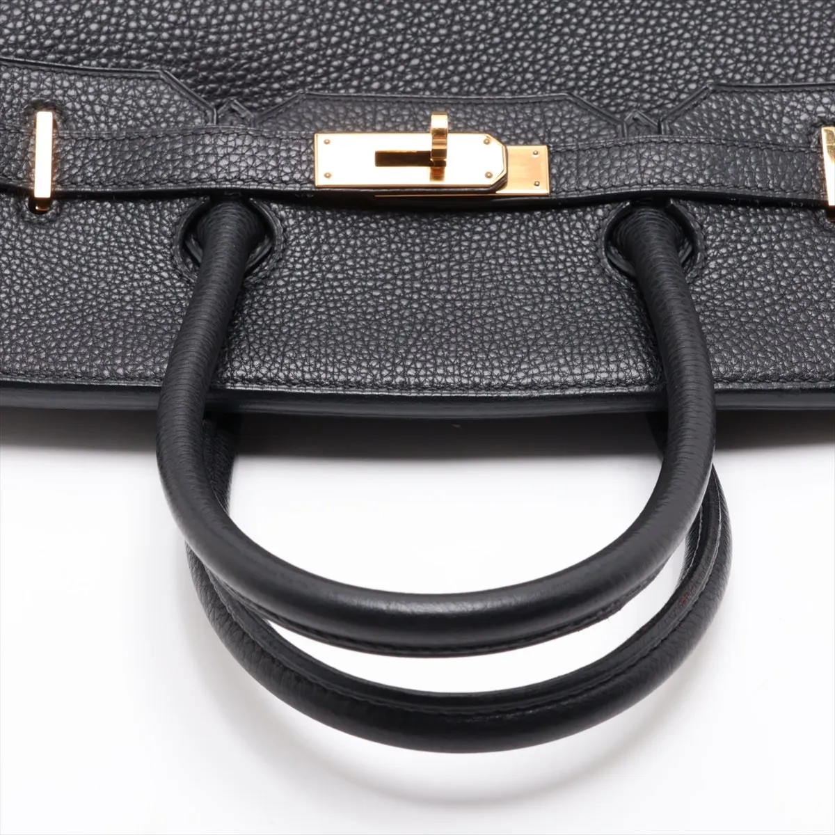 [Individually packaged] Hermes Birkin 35 Letournée Togo Black Gold Hardware H:2004 — view 5