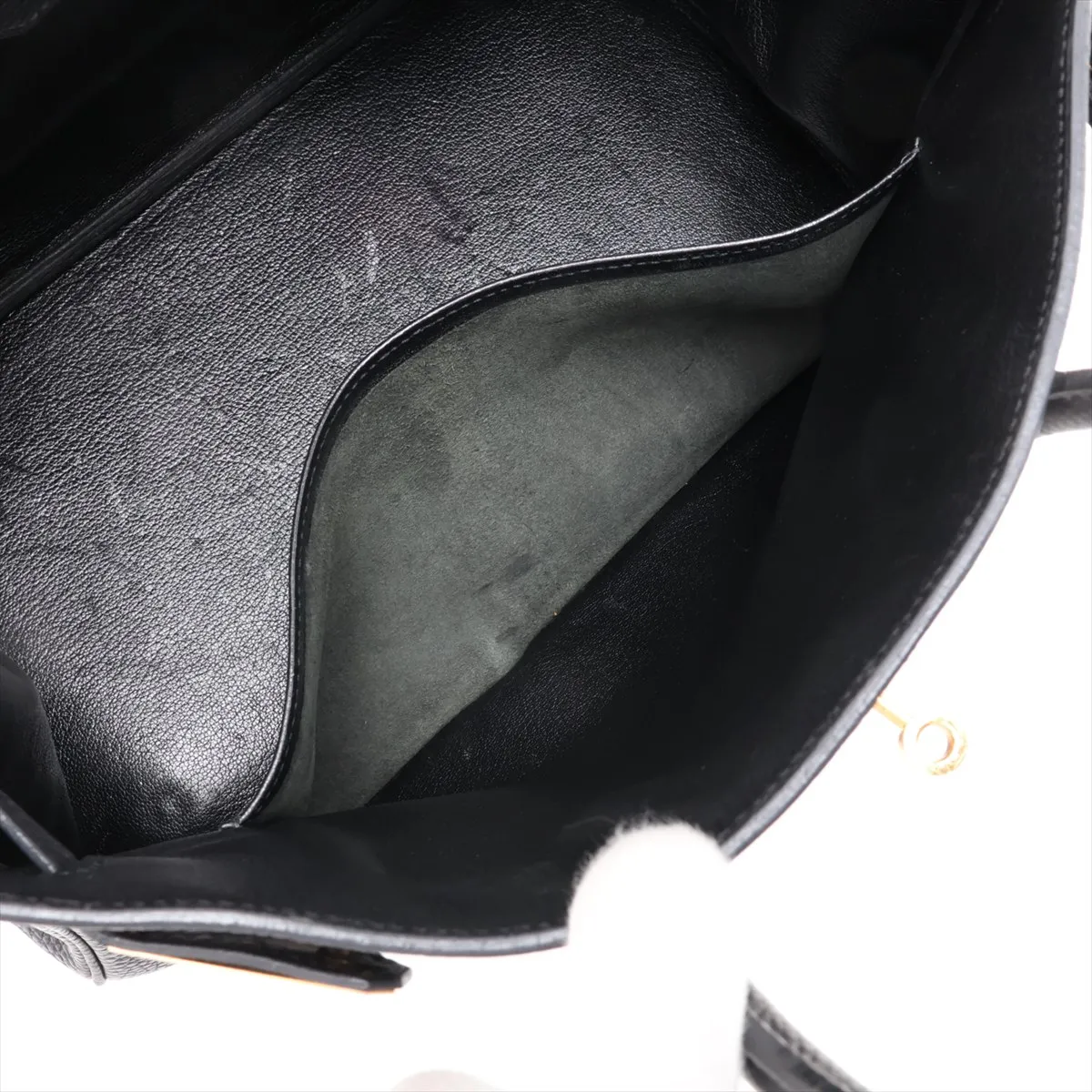 [Individually packaged] Hermes Birkin 35 Letournée Togo Black Gold Hardware H:2004 — view 8