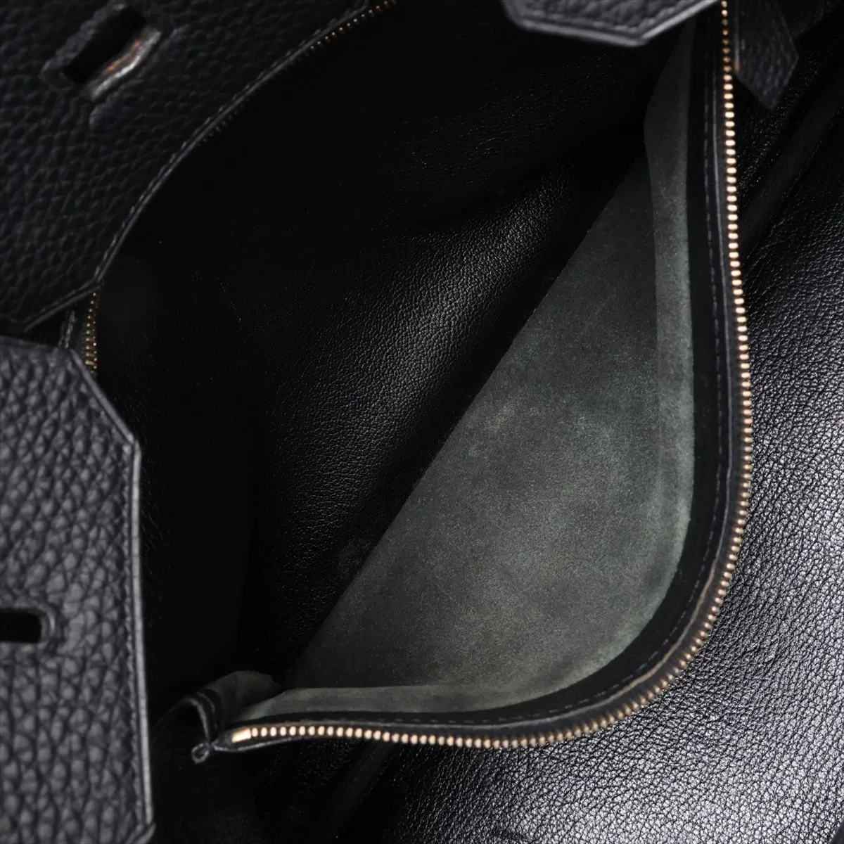 [Individually packaged] Hermes Birkin 35 Letournée Togo Black Gold Hardware H:2004 — view 9