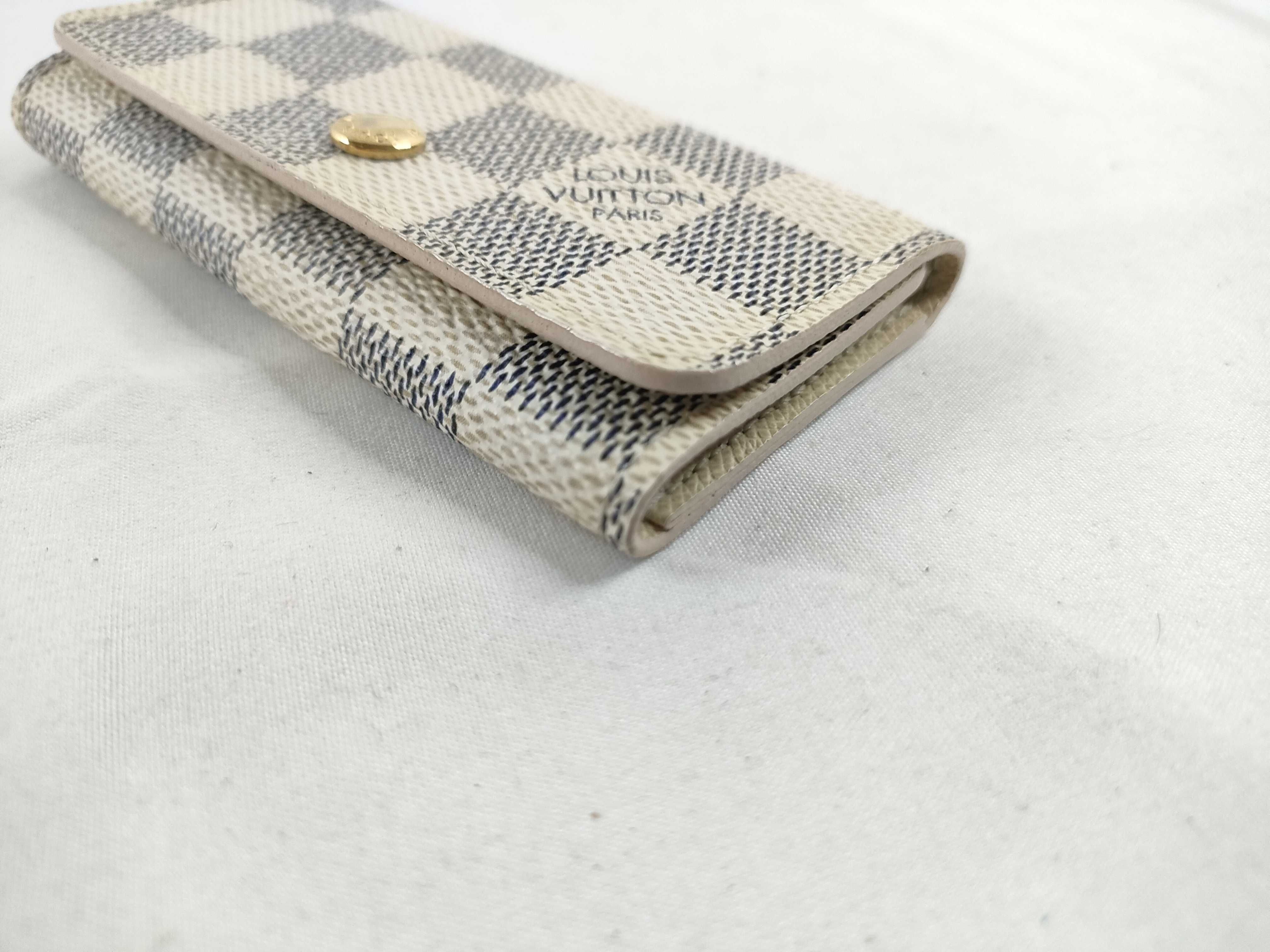 Damier Azur Louis Vuitton Multicles 4 Key Case — view 3