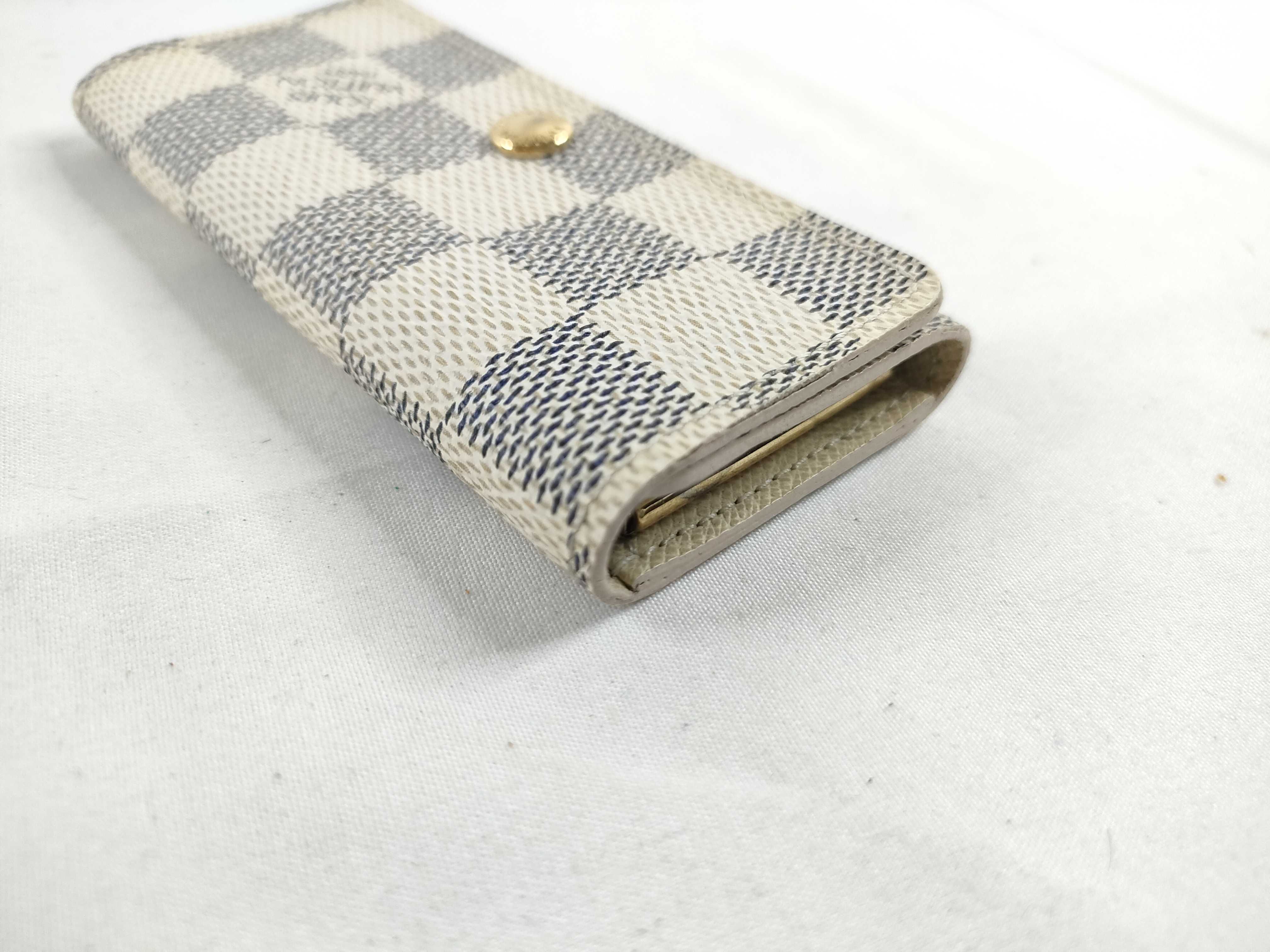 Damier Azur Louis Vuitton Multicles 4 Key Case — view 4