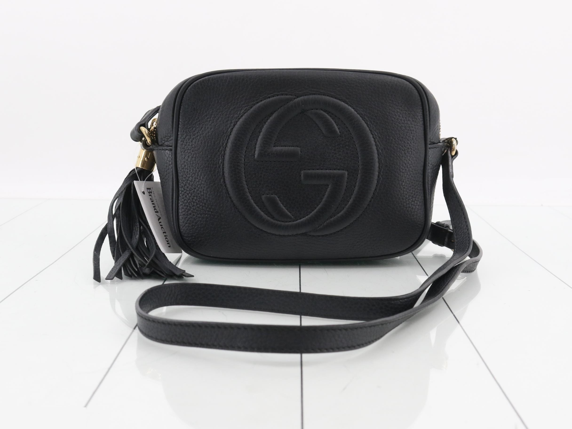 Leather disco bag