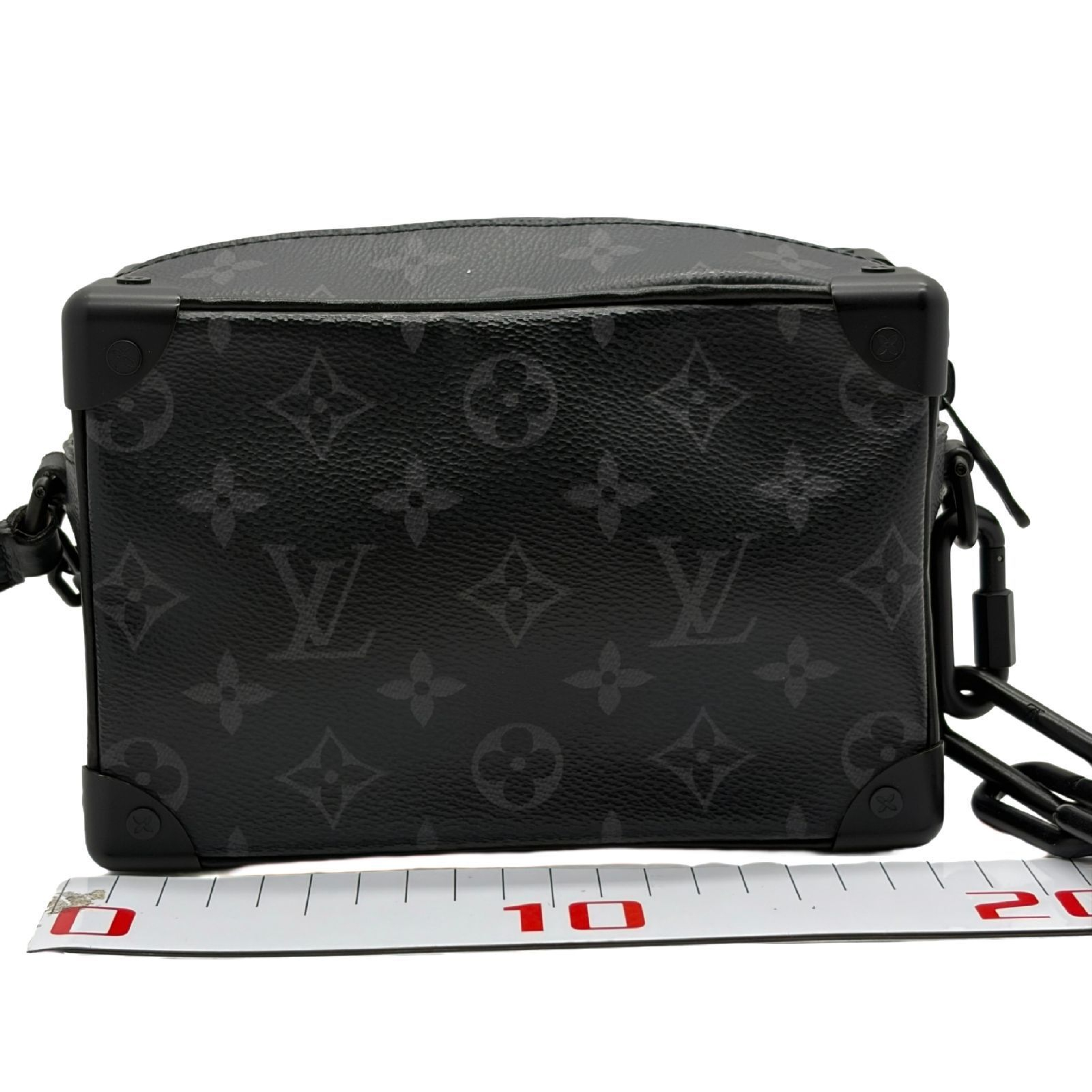 Monogram Eclipse Soft Trunk Shoulder Bag Chain Black Shoulder Bag — view 2