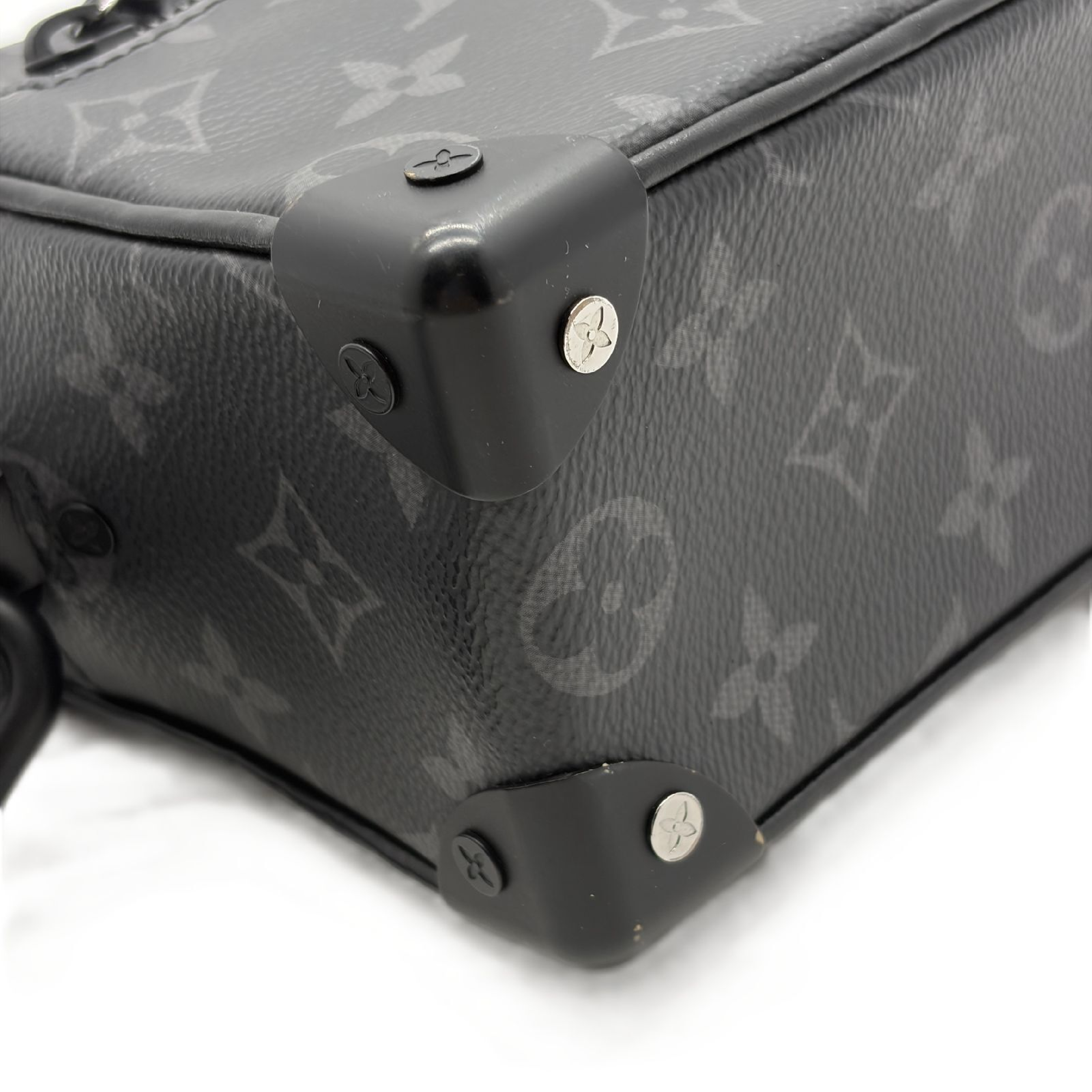 Monogram Eclipse Soft Trunk Shoulder Bag Chain Black Shoulder Bag — view 6