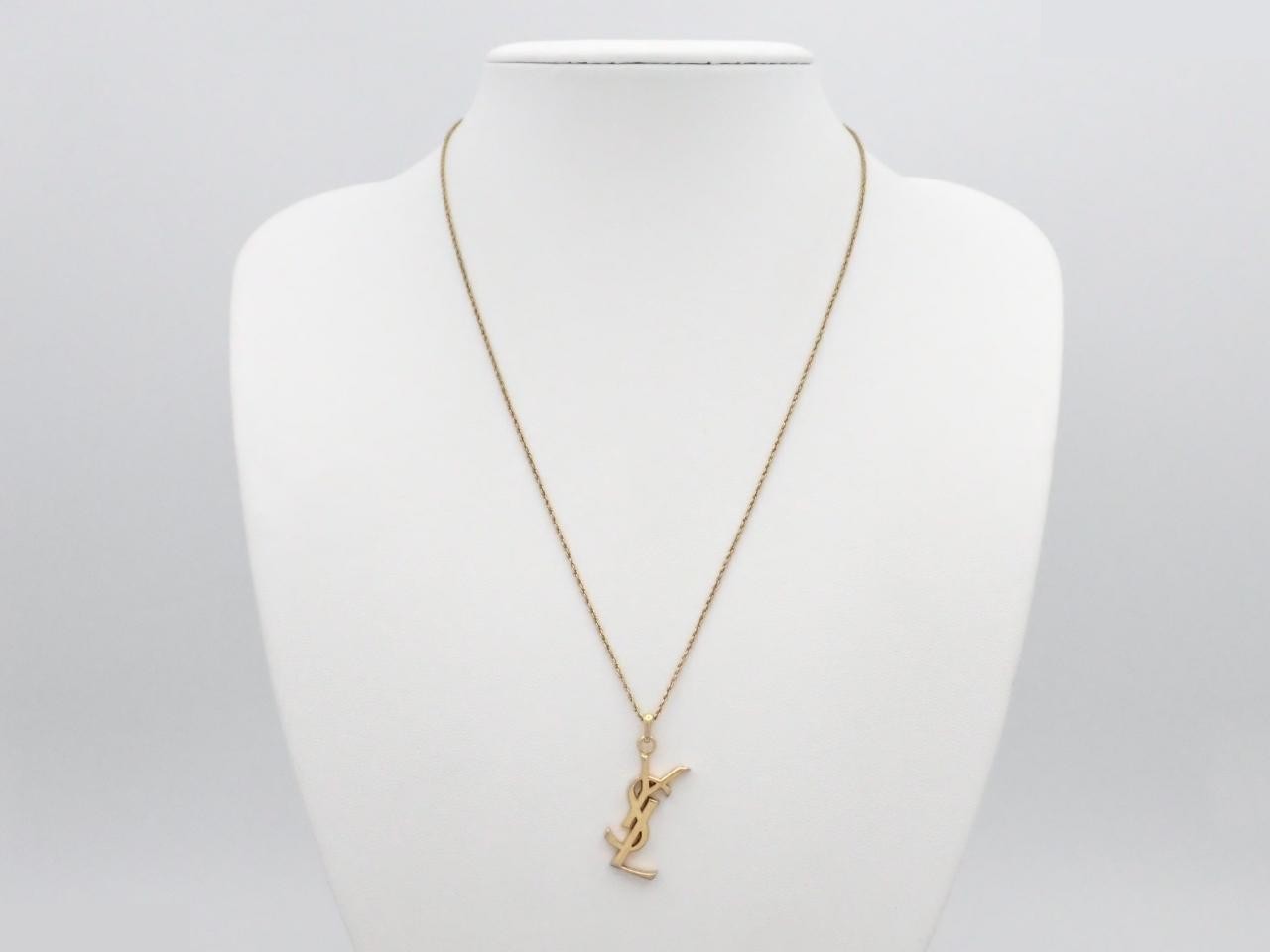 Logo Gold Necklace — view 3