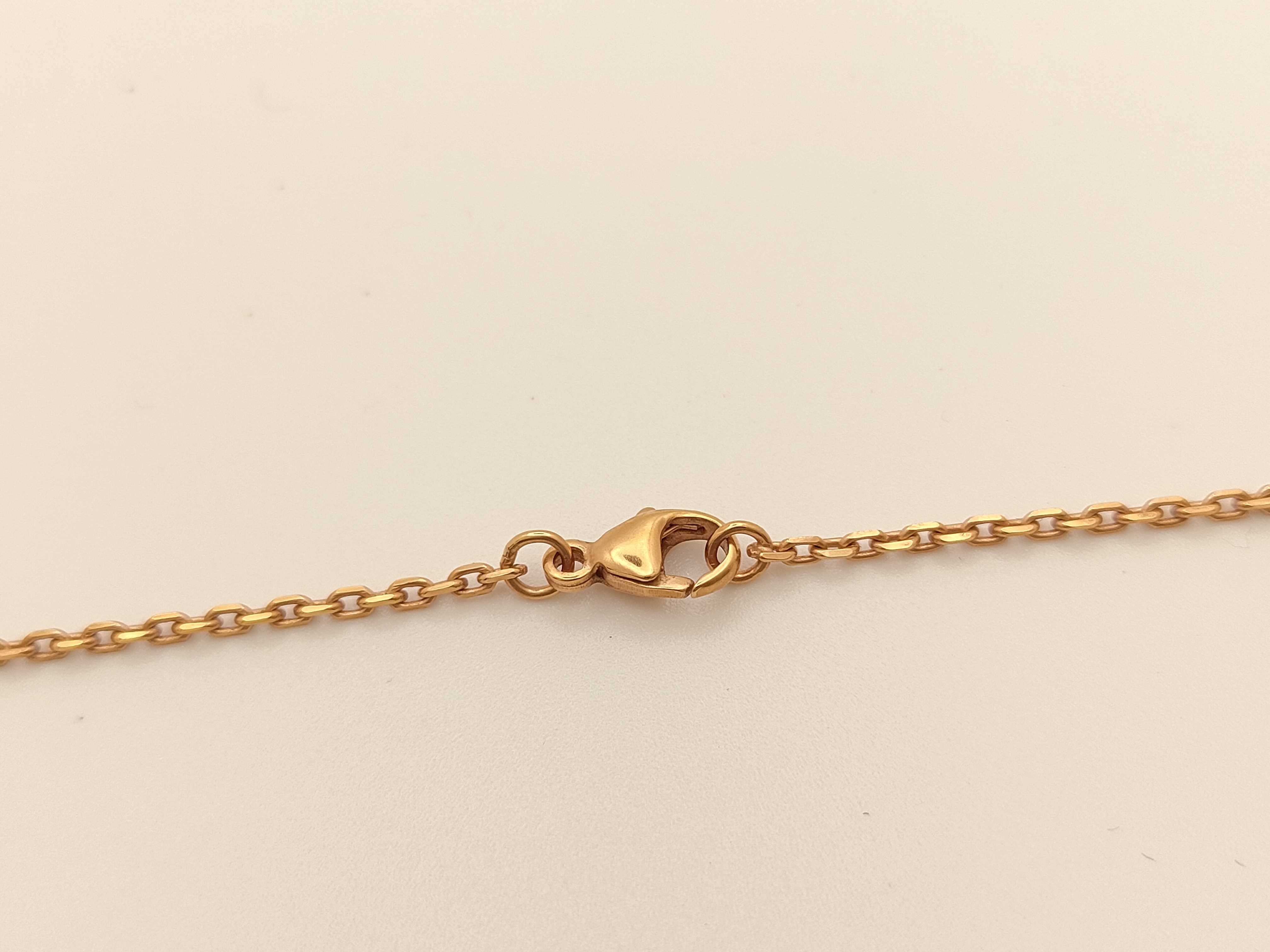Mini Pop H GD0295 Necklace, Greige x Gold Necklace — view 4