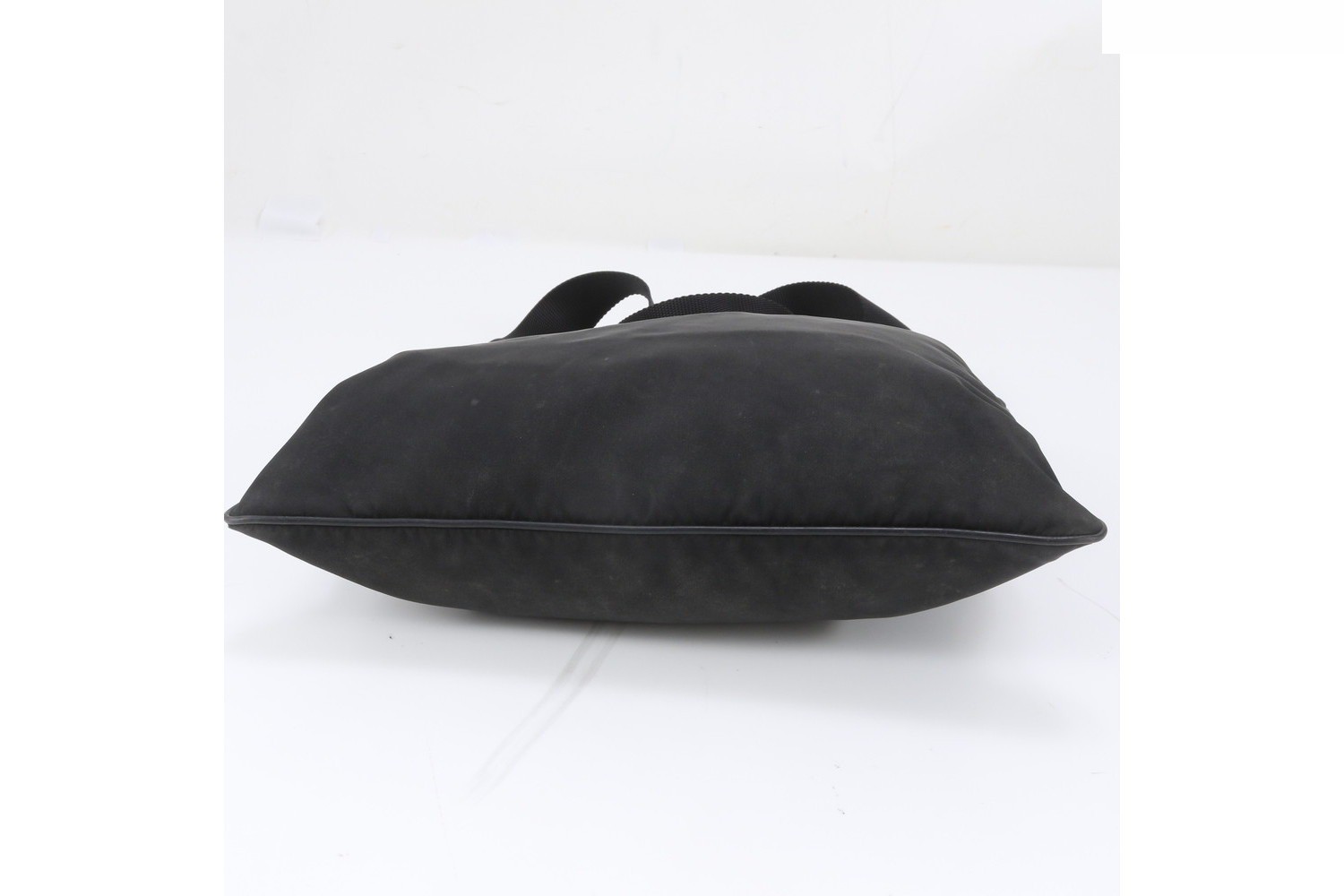 Tessuto Nylon Triangle Logo Shoulder Bag — view 5