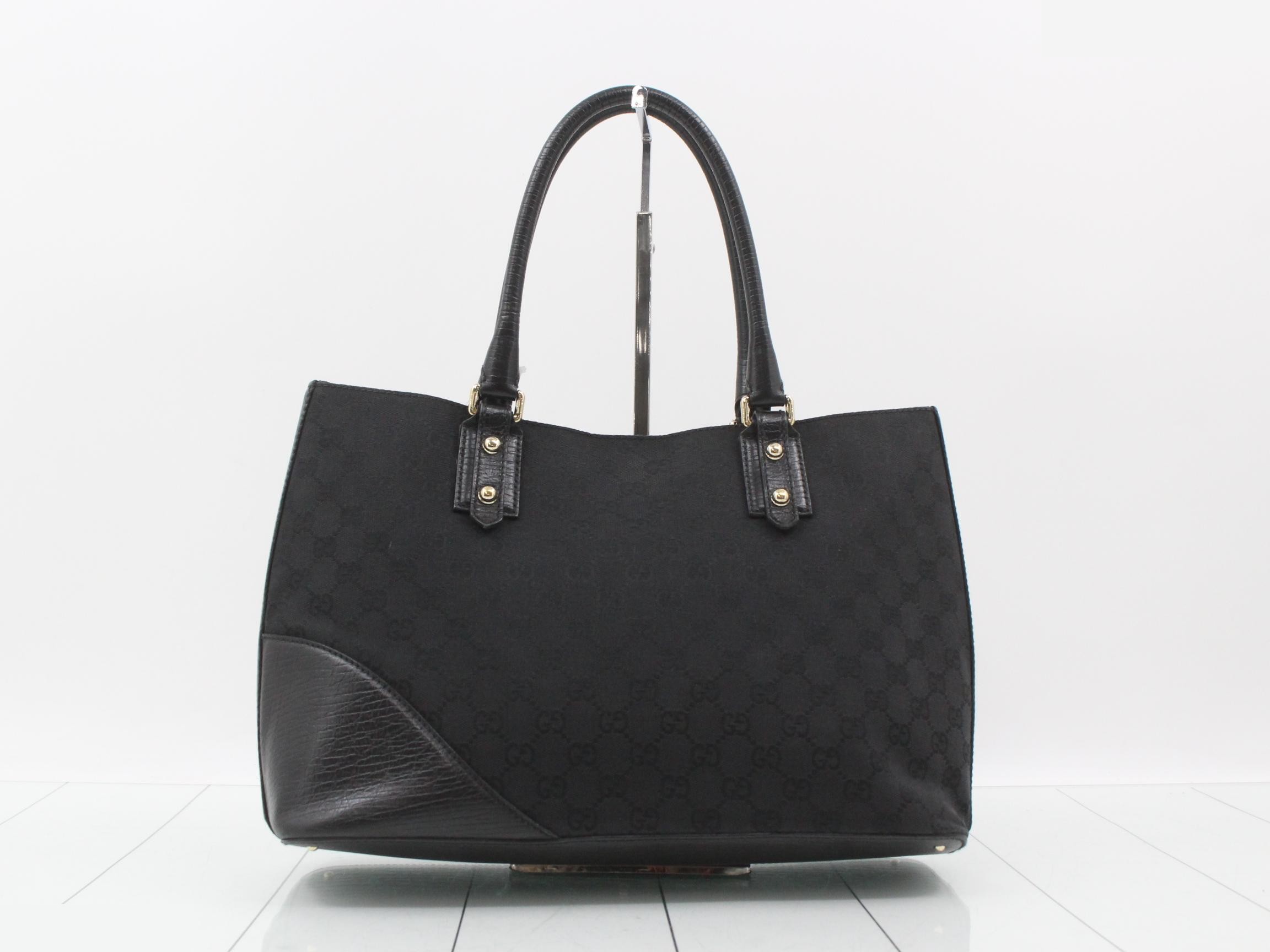 GG Canvas Horsebit Tote Bag — view 2