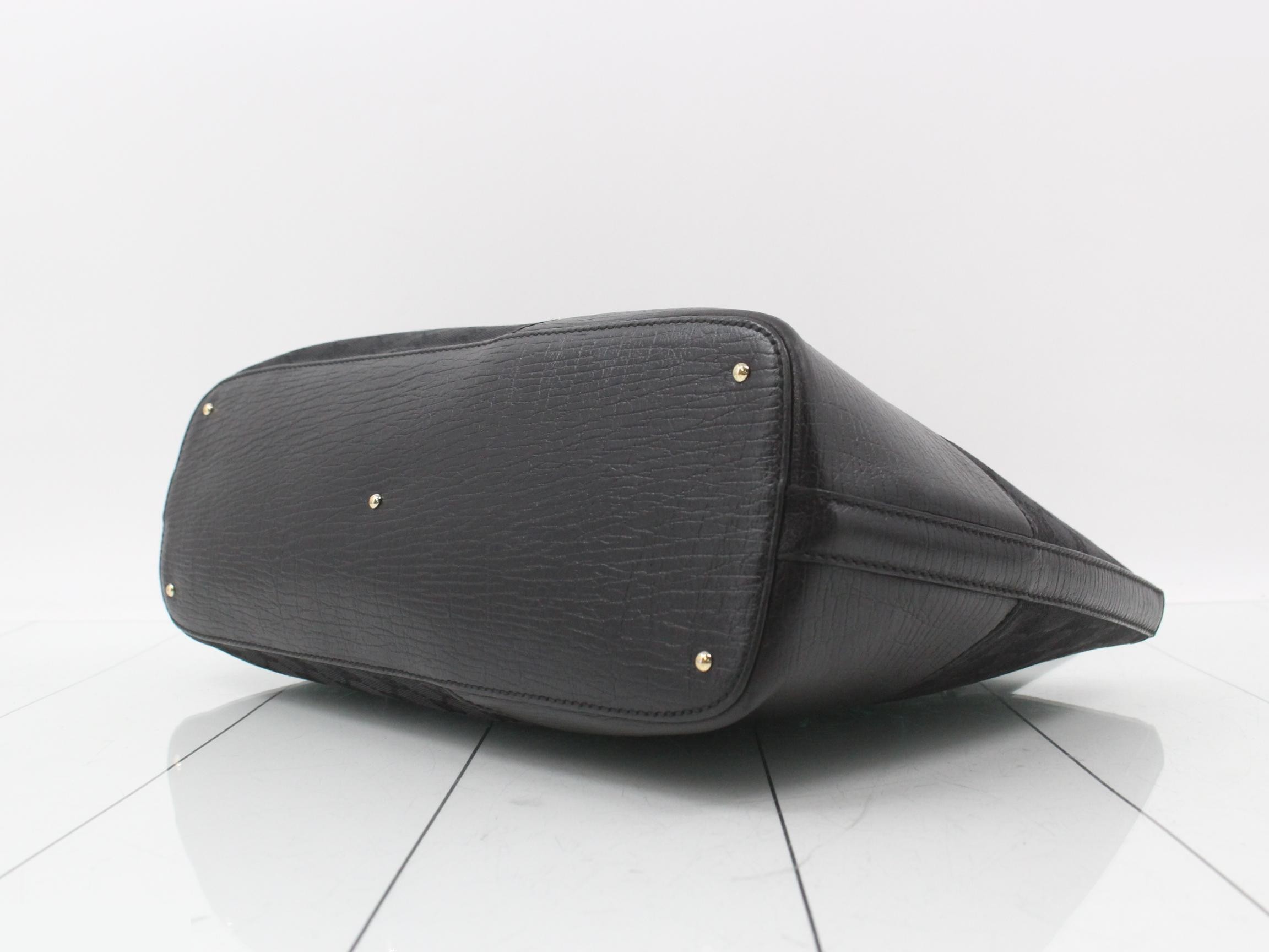 GG Canvas Horsebit Tote Bag — view 6