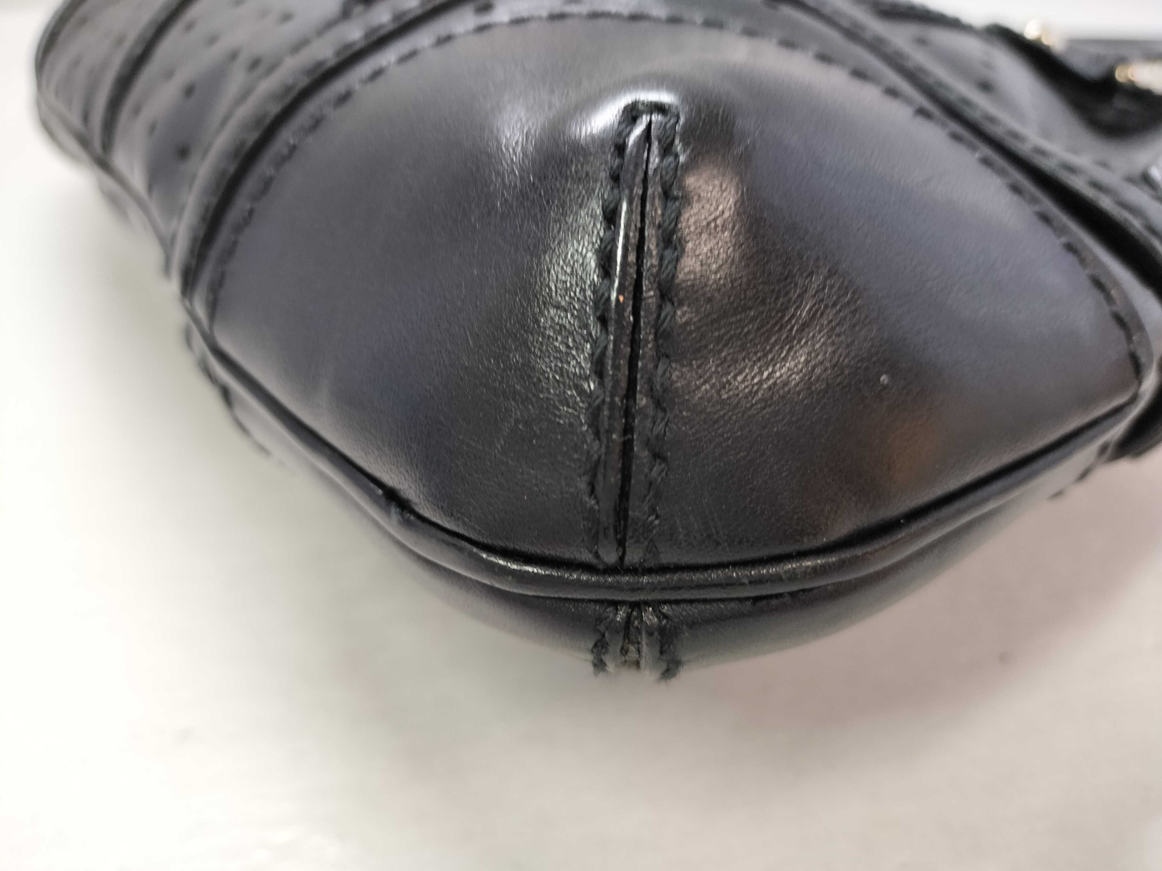 Interlocking Leather Handbag — view 7