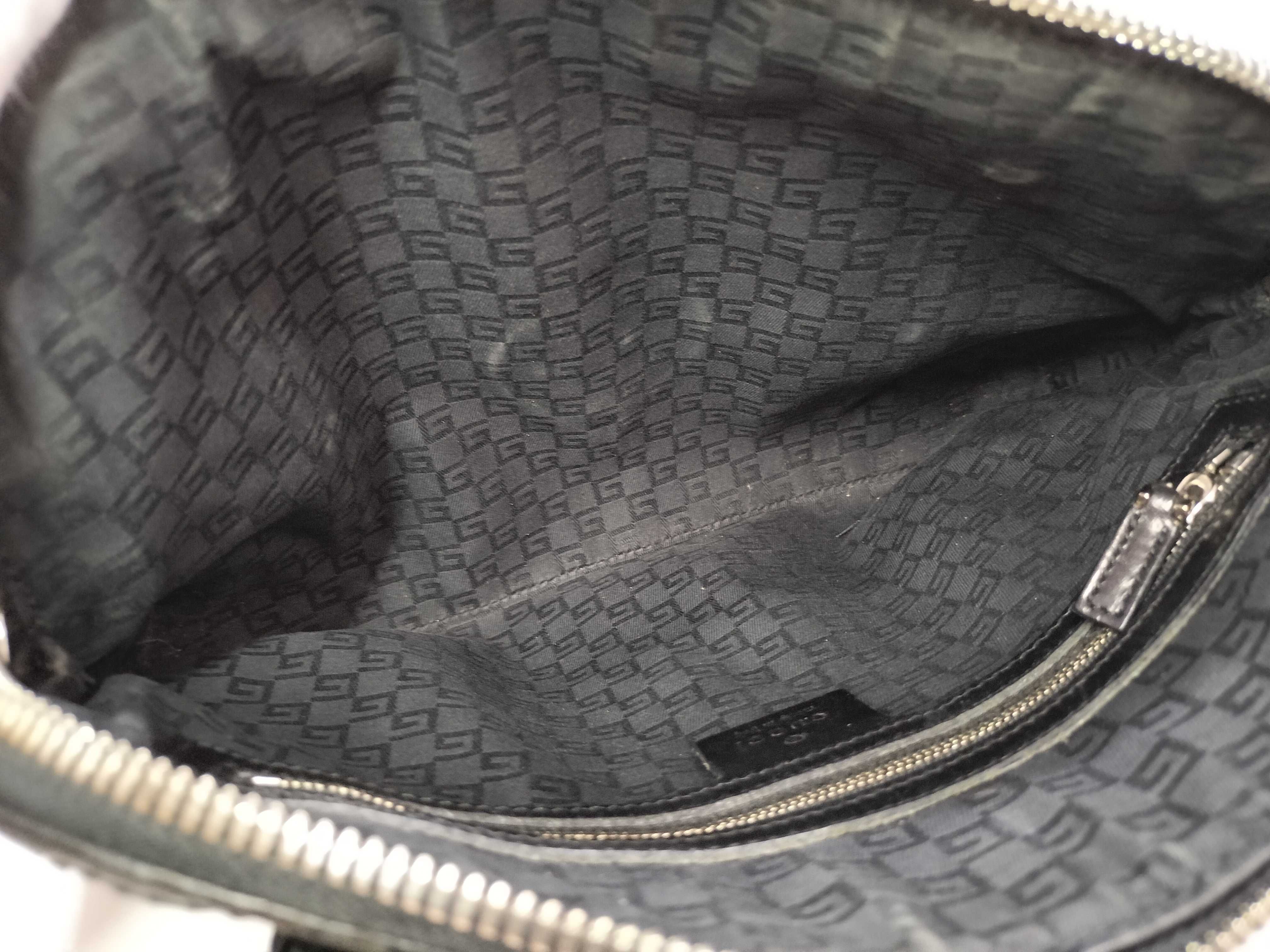 Interlocking Leather Handbag — view 8