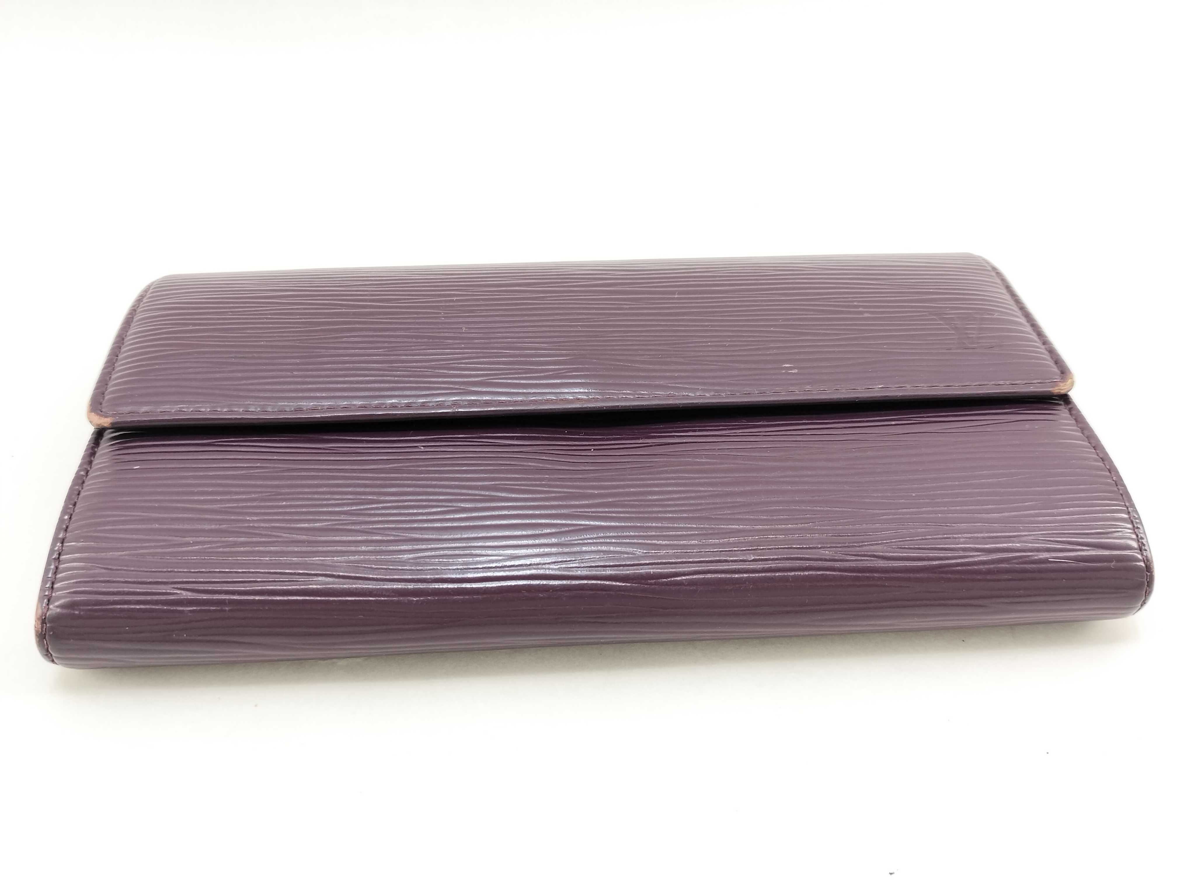 Epi LV Long Wallet Purple — view 5