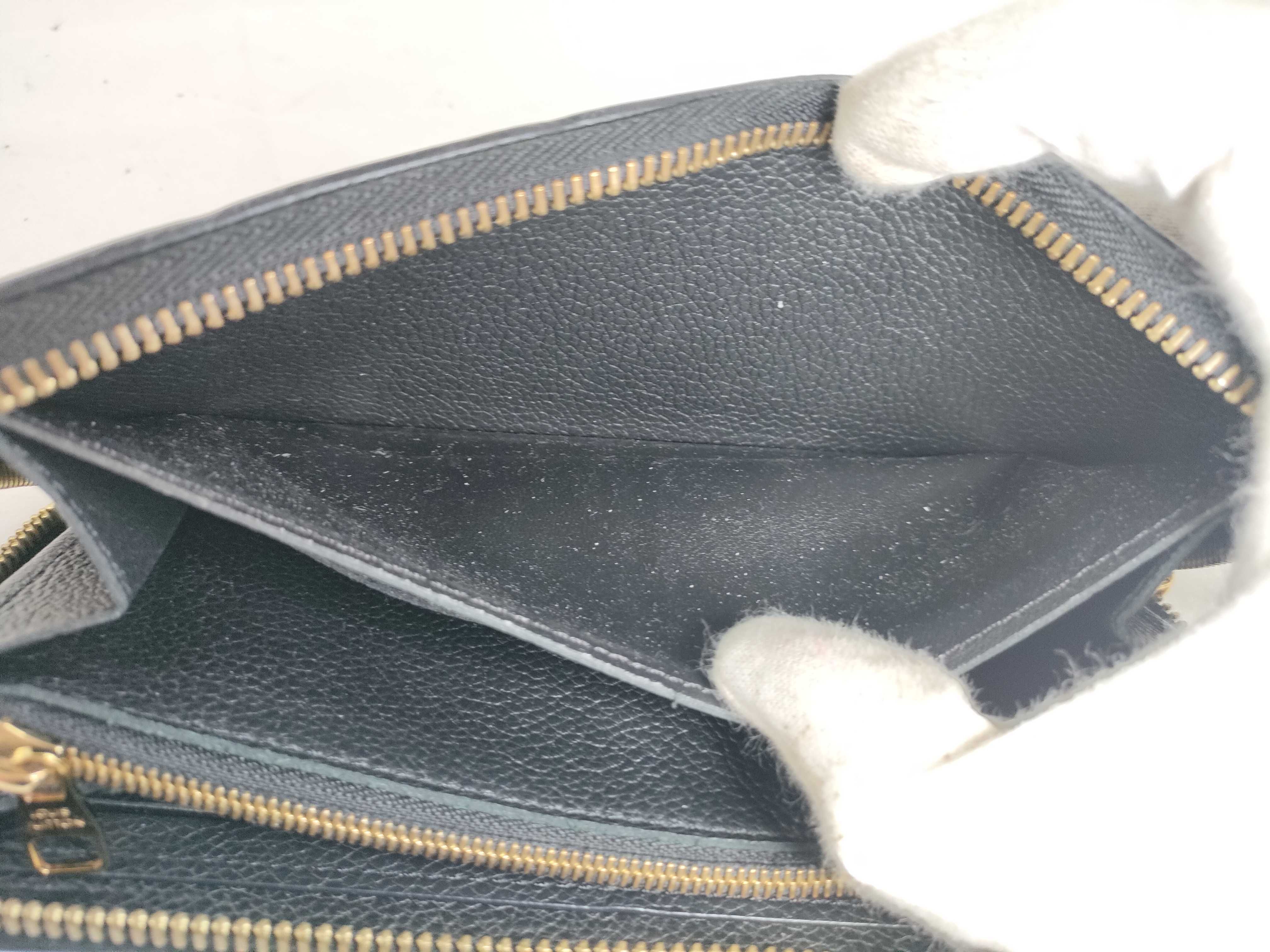 Monogram Empreinte M60171 Empreinte Portefeuille Clemence Noir Wallet — view 11