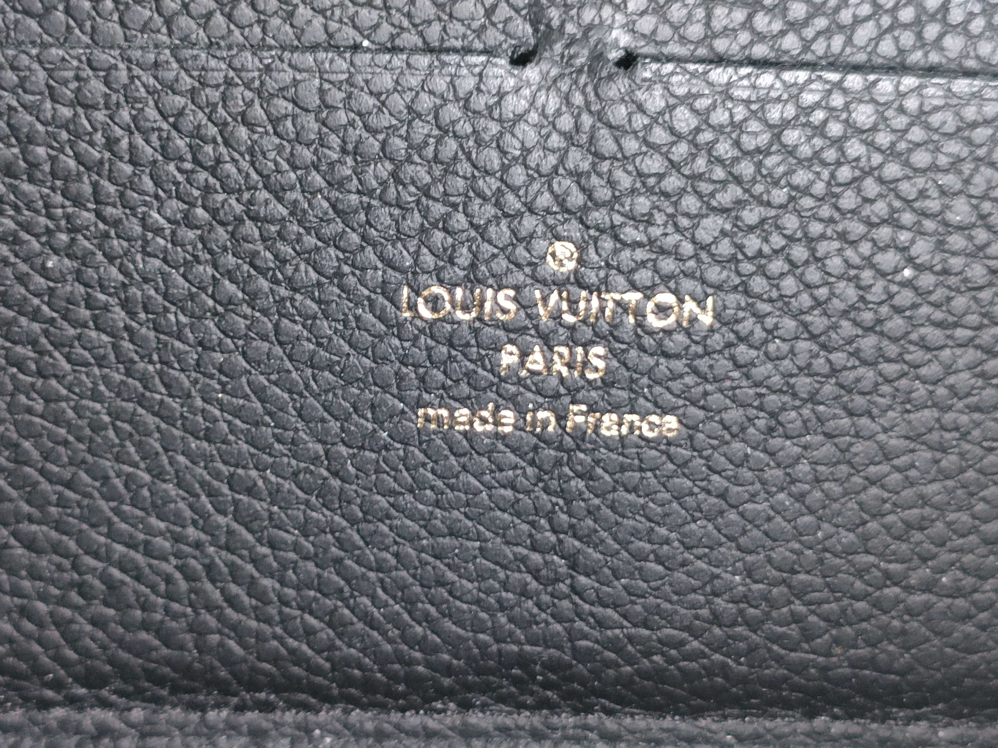 Monogram Empreinte M60171 Empreinte Portefeuille Clemence Noir Wallet — view 10