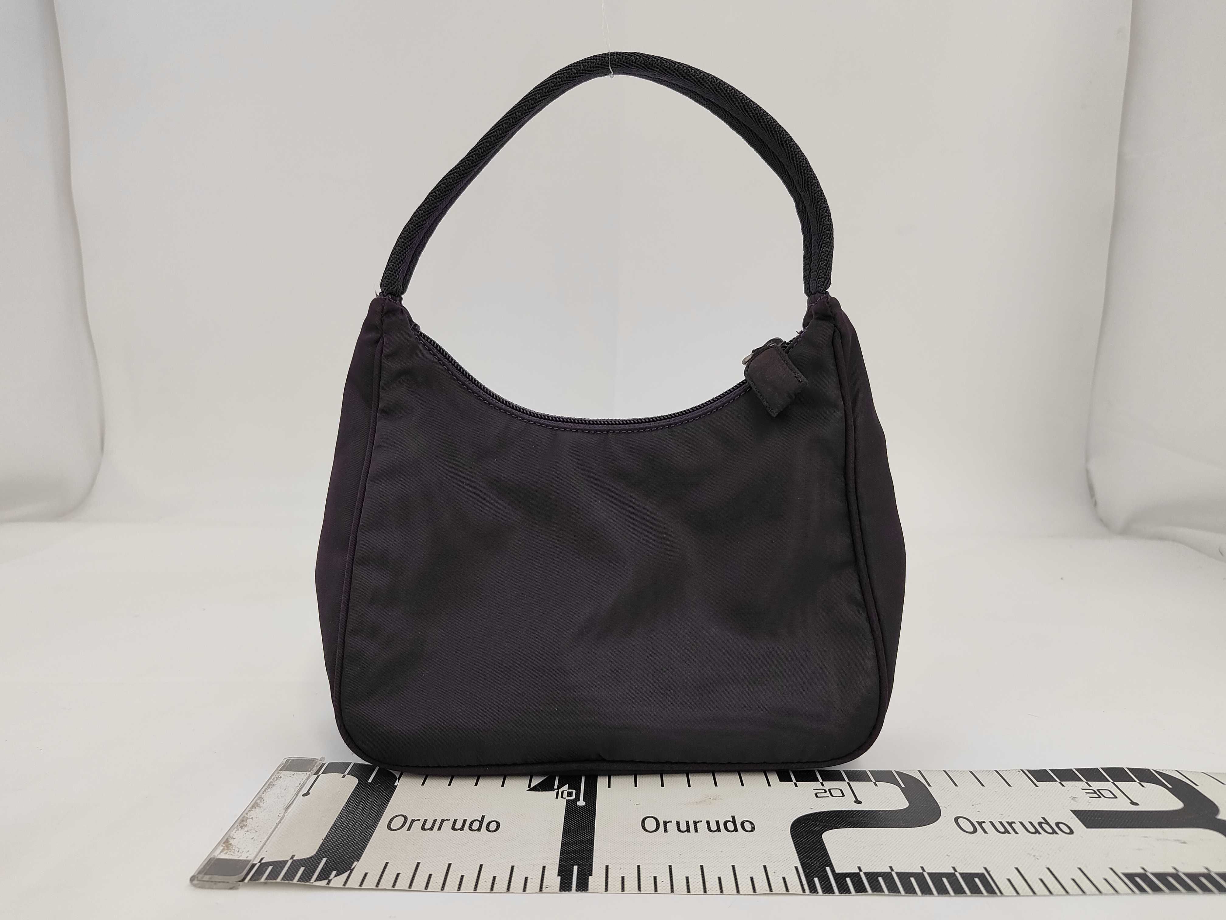 Nylon Handbag Purple — view 2