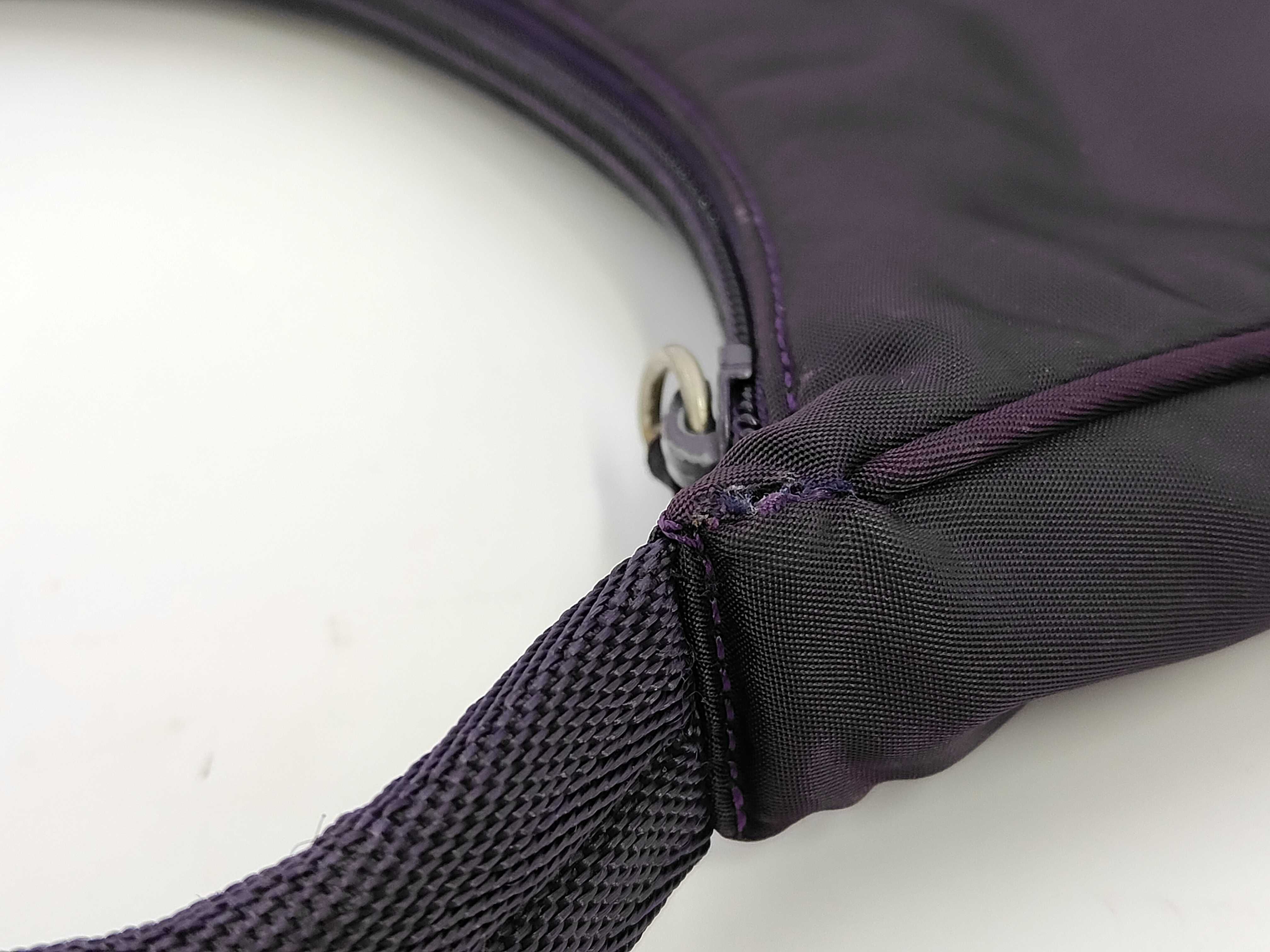 Nylon Handbag Purple — view 5