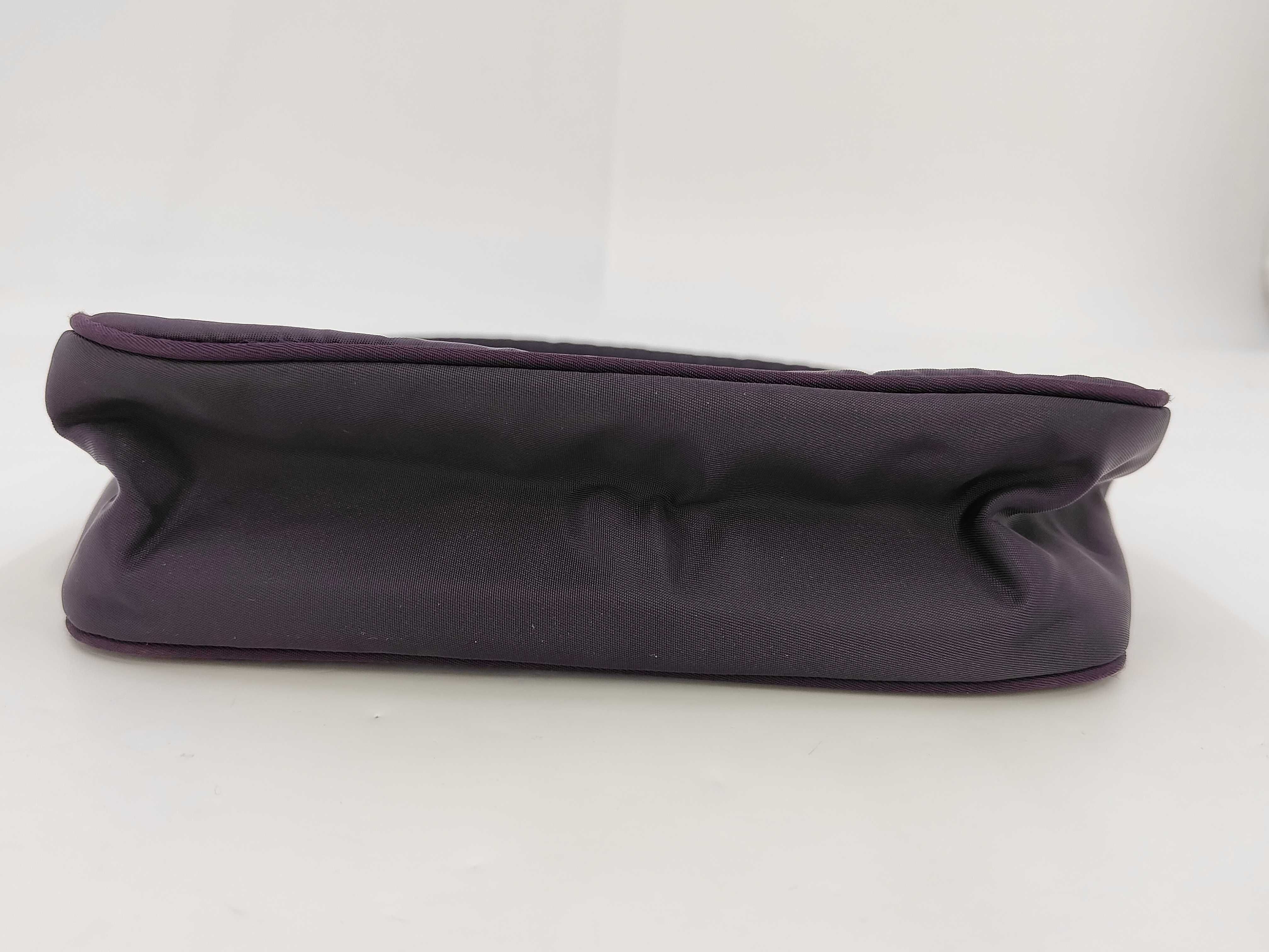 Nylon Handbag Purple — view 7