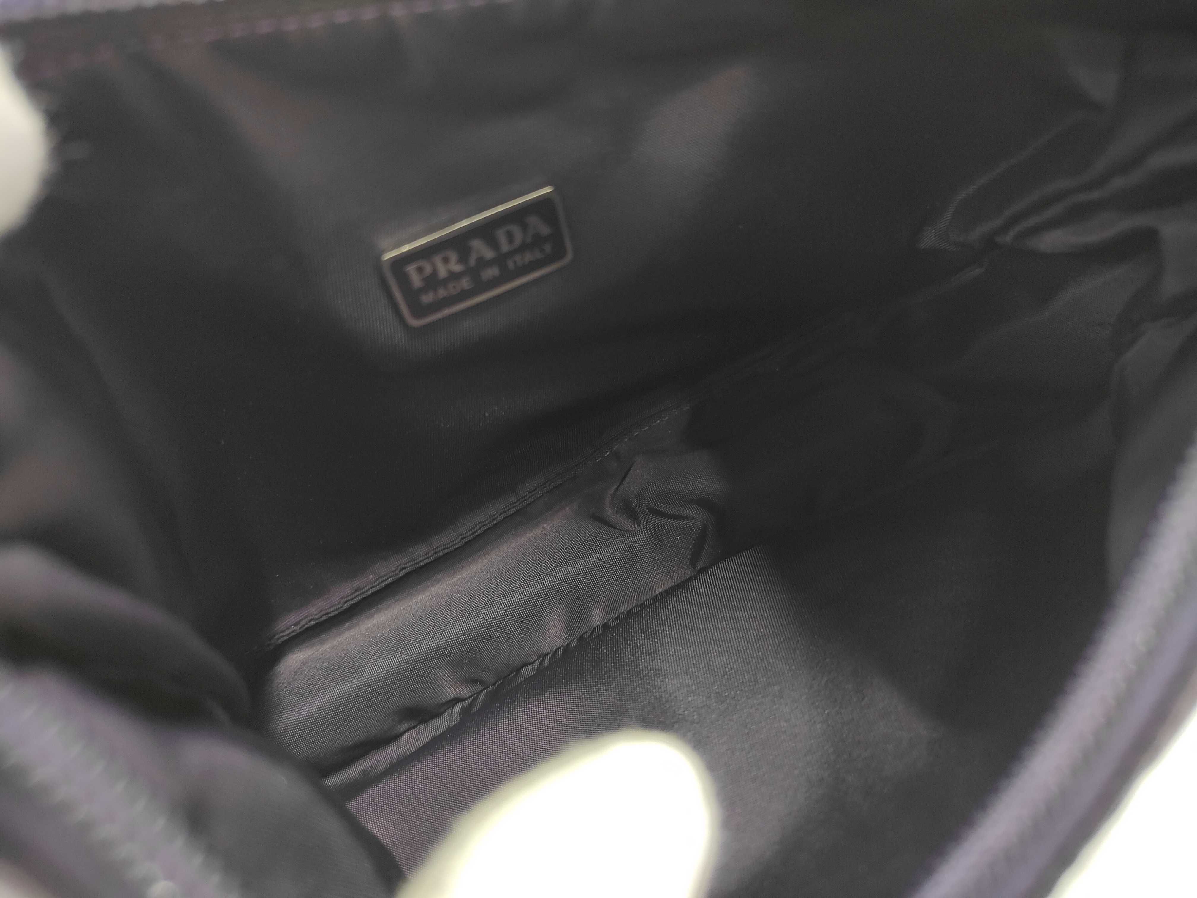 Nylon Handbag Purple — view 8