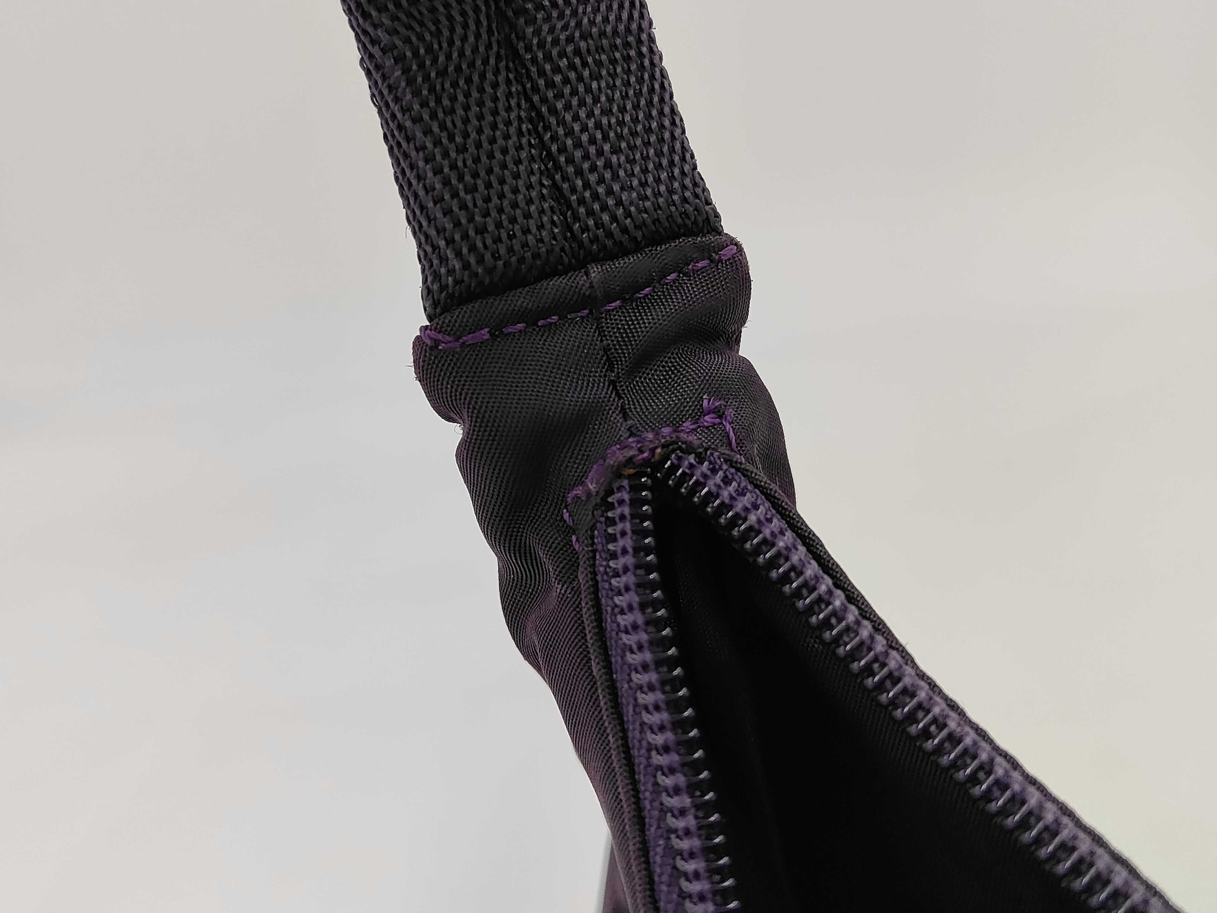 Nylon Handbag Purple — view 10