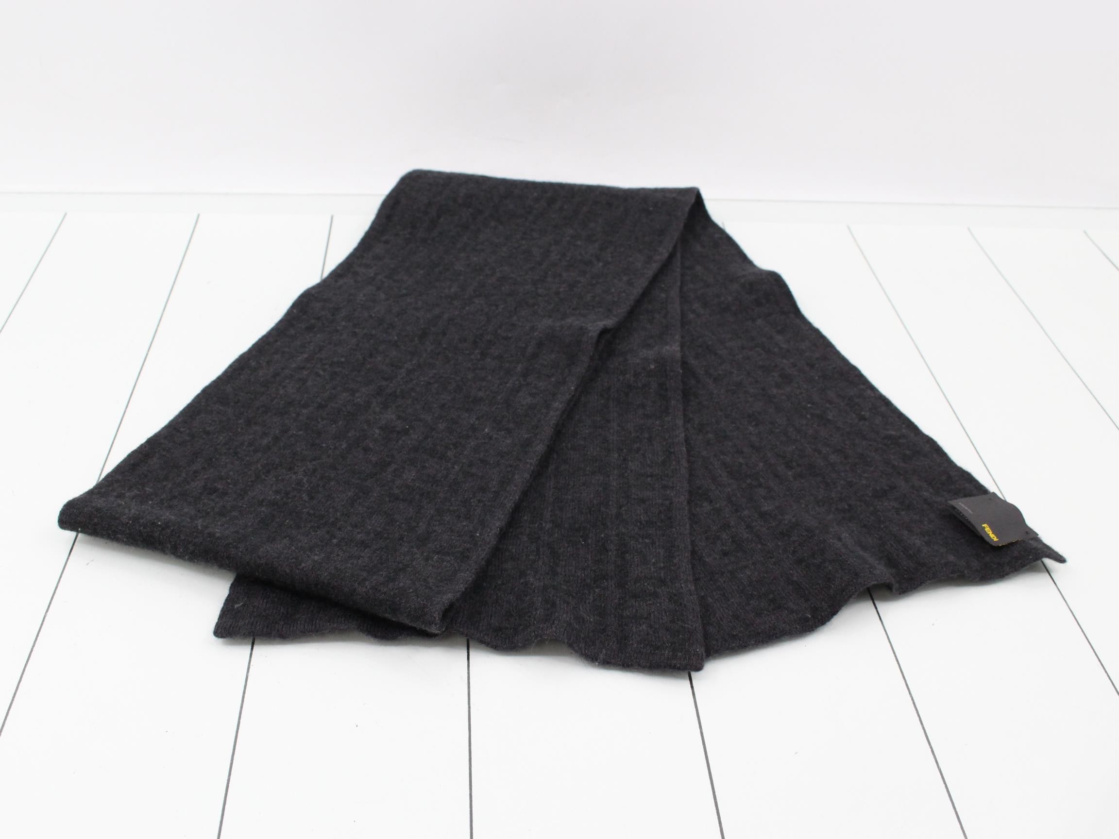 Zucca Scarf, Black — view 3