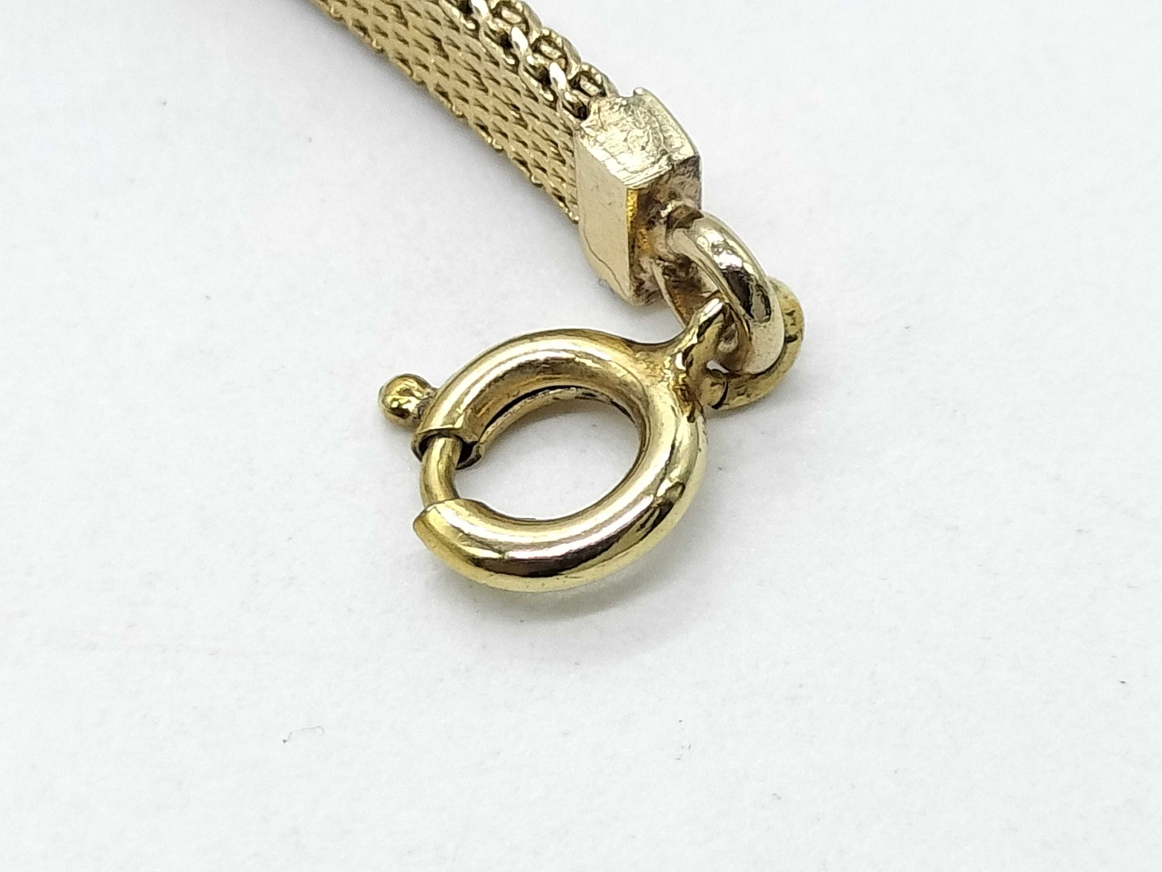 CD logo choker necklace, gold color necklace — view 5