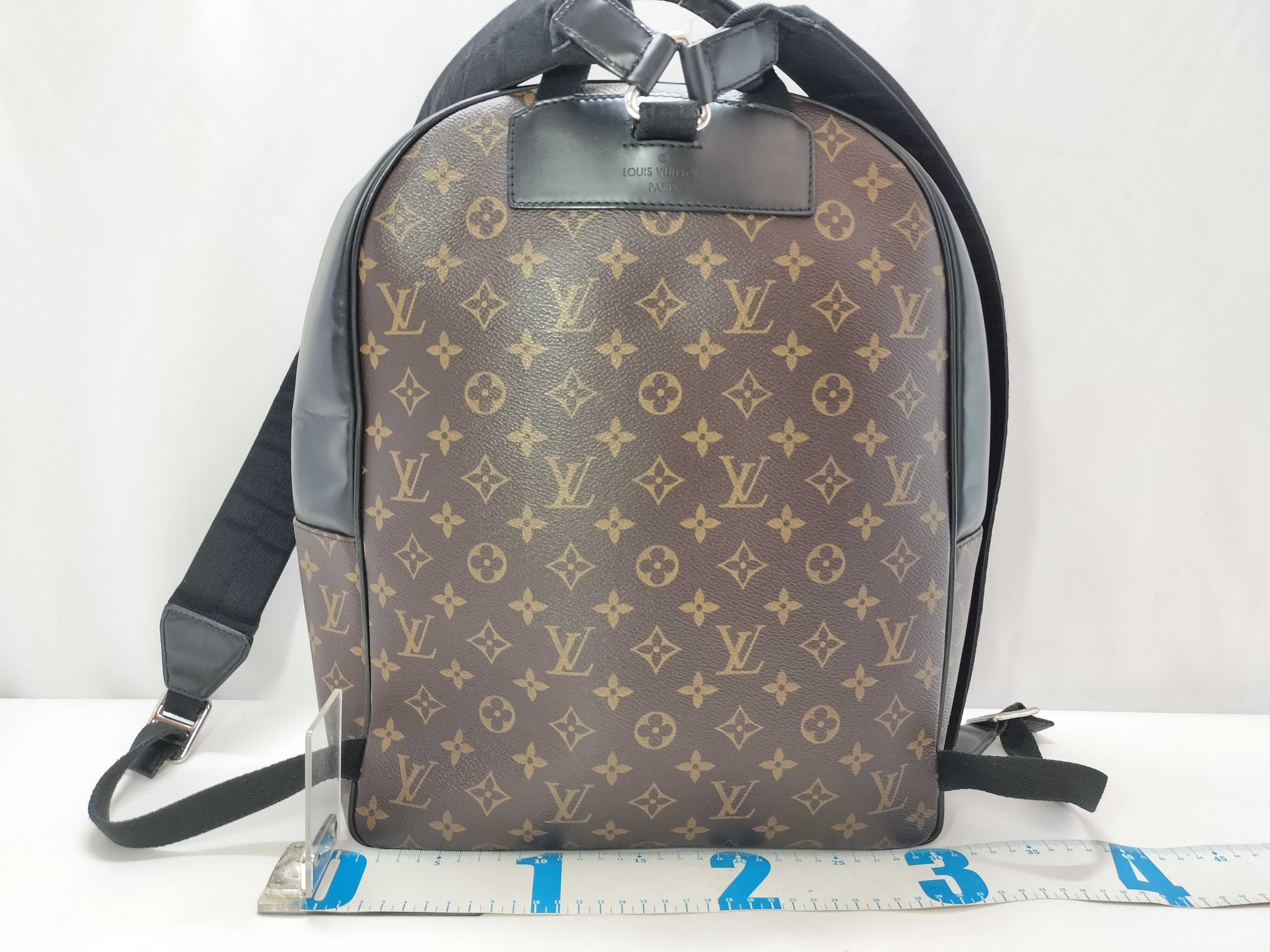 Monogram Macassar Monogram Backpack — view 2