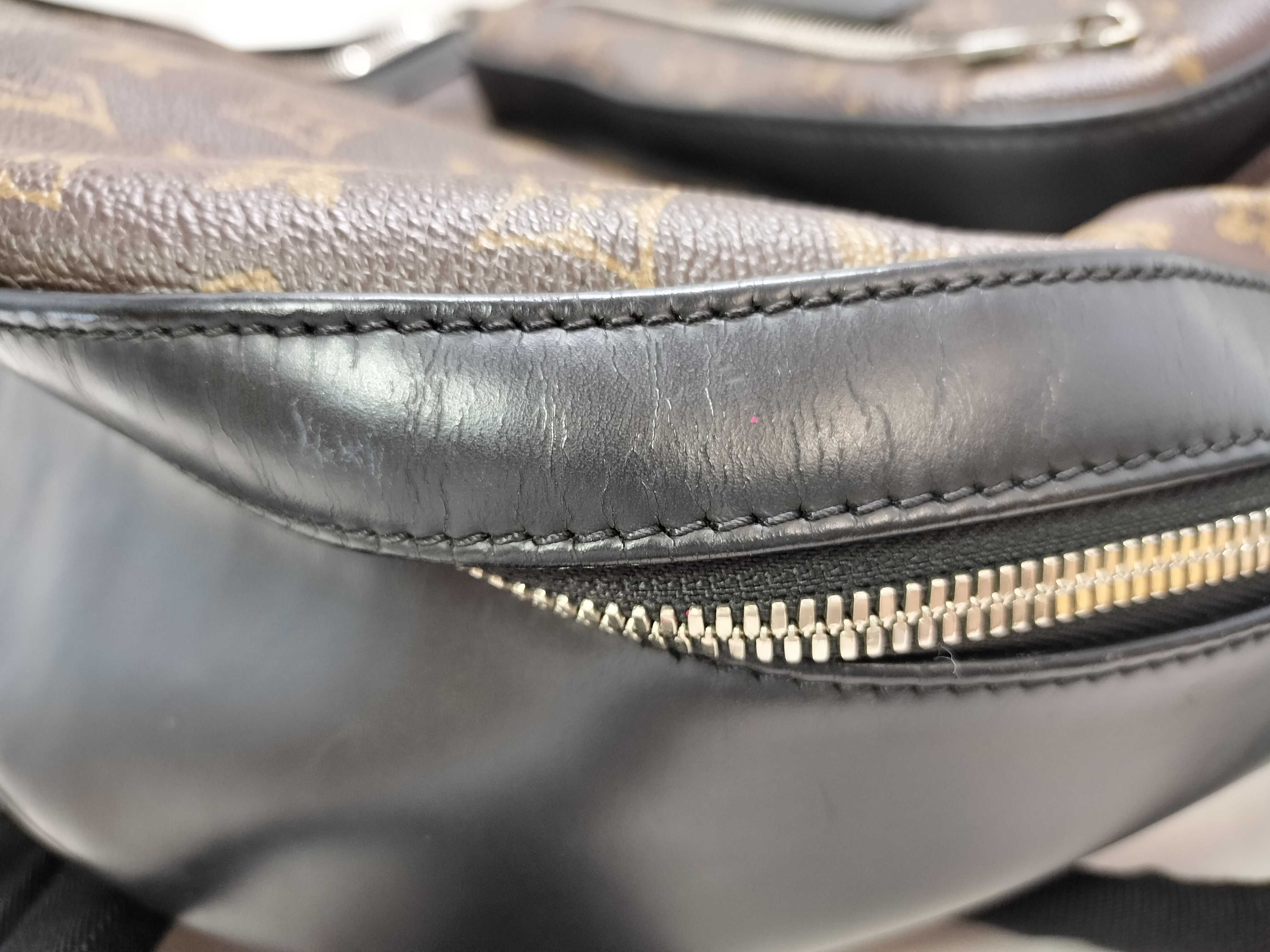 Monogram Macassar Monogram Backpack — view 13