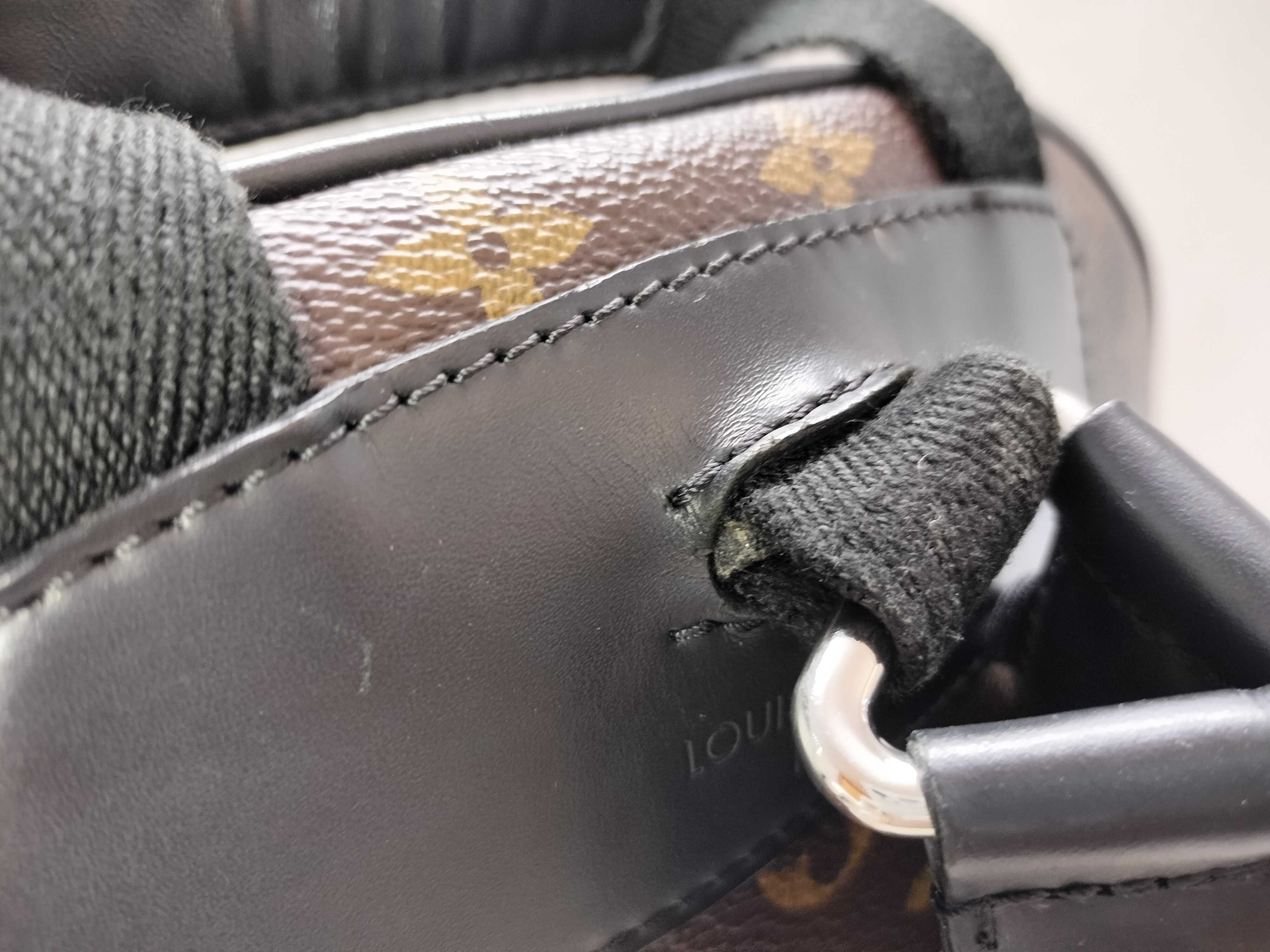 Monogram Macassar Monogram Backpack — view 5