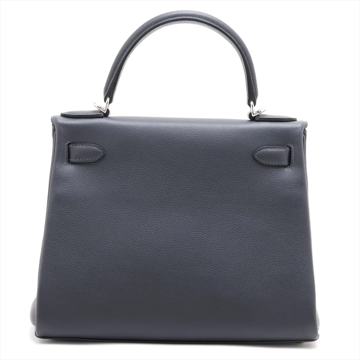 [Individually packaged] Hermes Kelly 28 Retourne Verso Evercolor Blue Indigo x Navy Silver Hardware K: 2025 — view 2