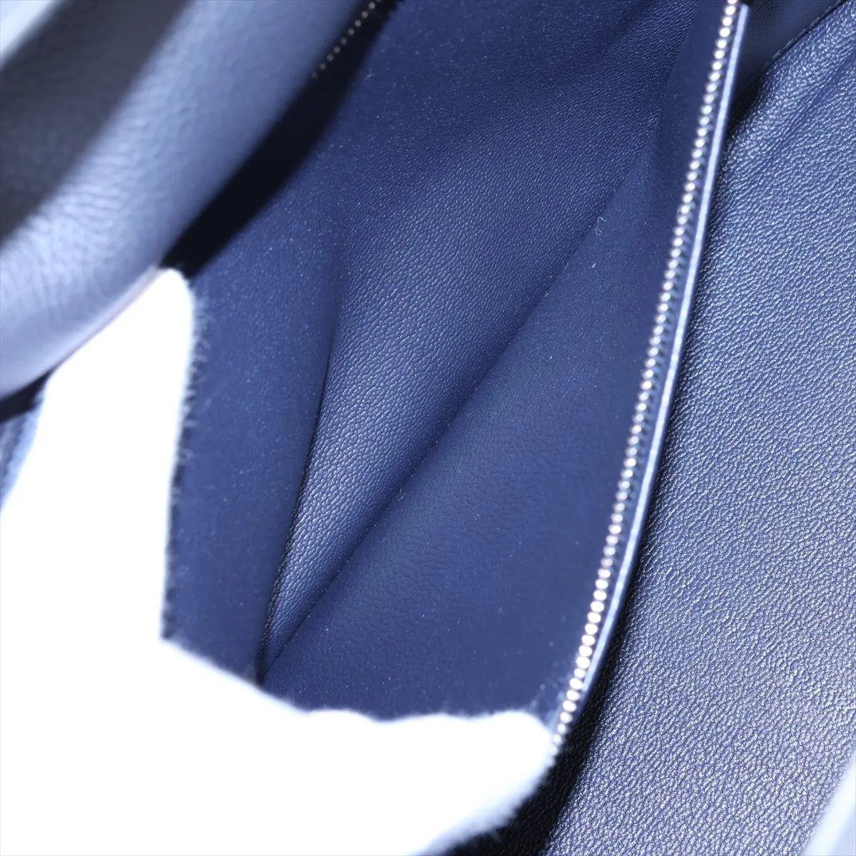 [Individually packaged] Hermes Kelly 28 Retourne Verso Evercolor Blue Indigo x Navy Silver Hardware K: 2025 — view 9