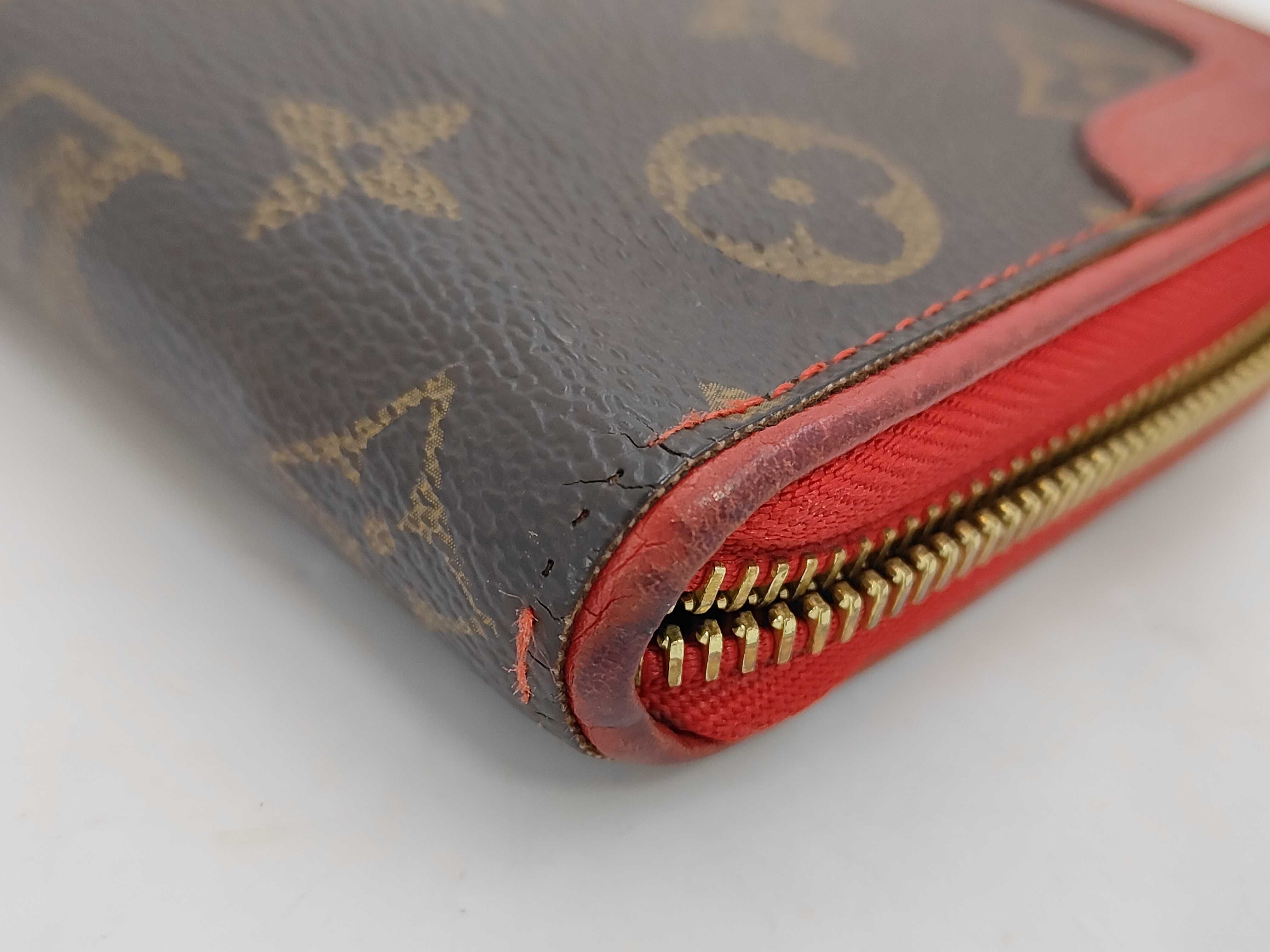 Monogram Louis Vuitton Monogram Zippy Wallet Retiro Cerise MI2117 Wallet — view 3