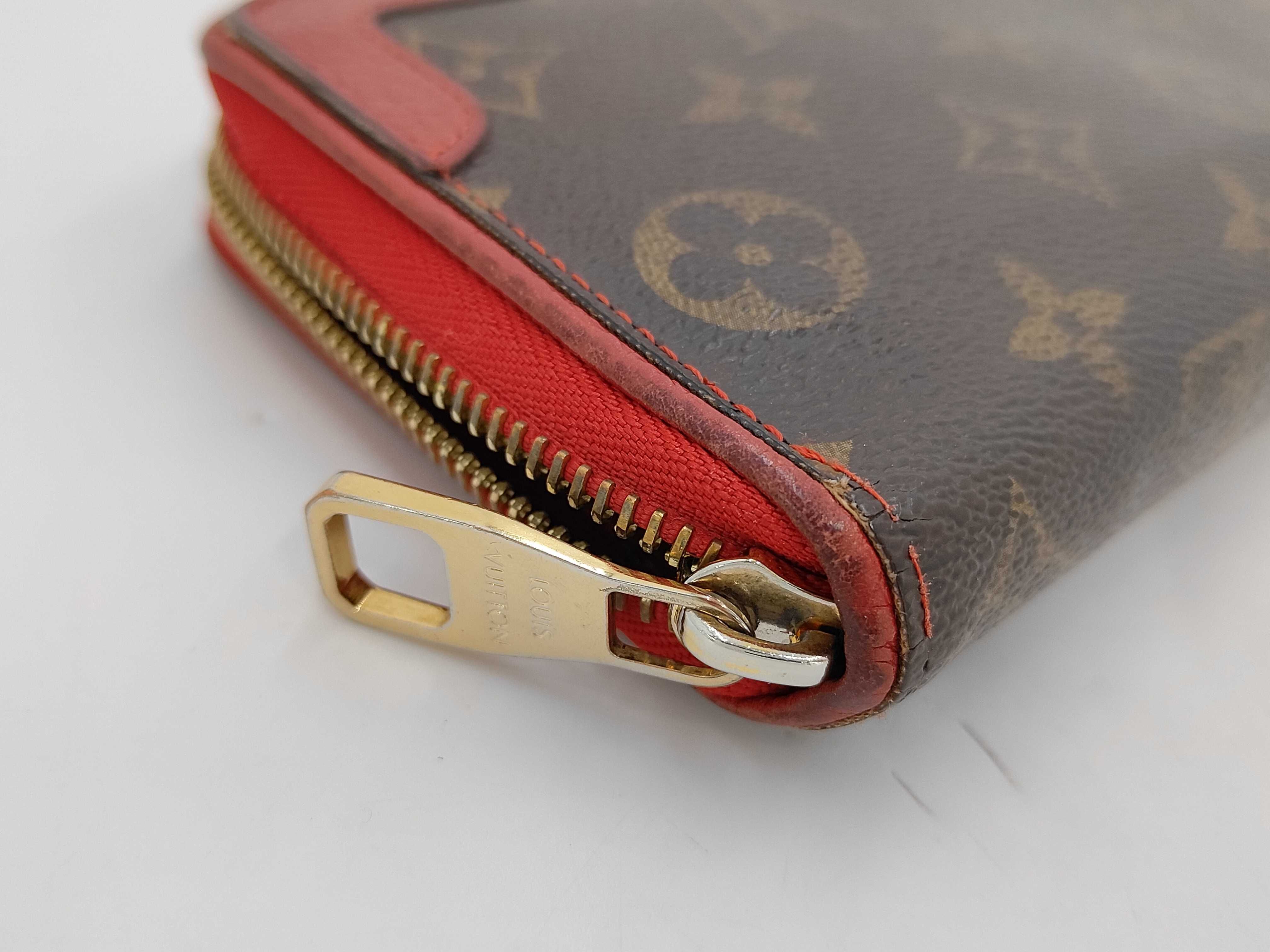 Monogram Louis Vuitton Monogram Zippy Wallet Retiro Cerise MI2117 Wallet — view 7
